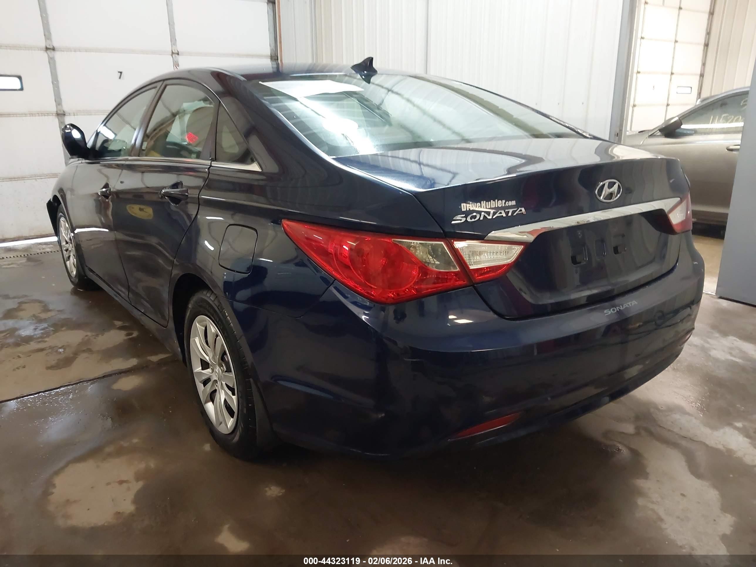 2012 Hyundai Sonata Gls Blue vin: 5NPEB4AC1CH485174