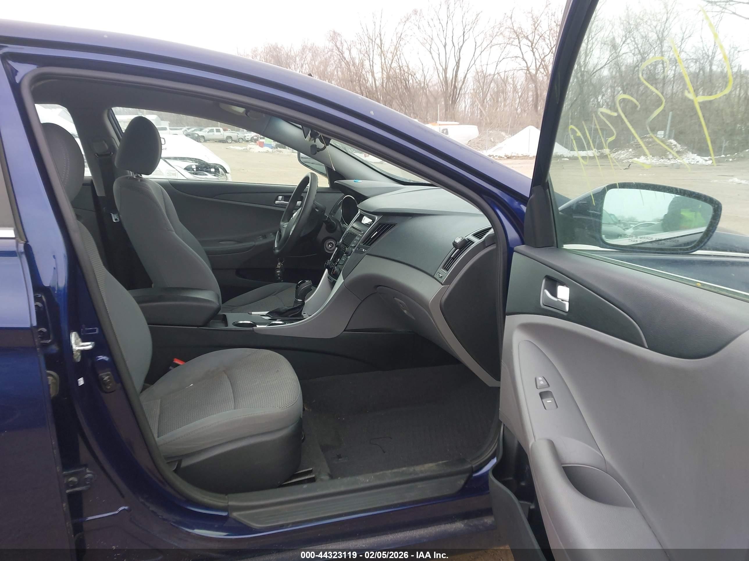 2012 Hyundai Sonata Gls Blue vin: 5NPEB4AC1CH485174