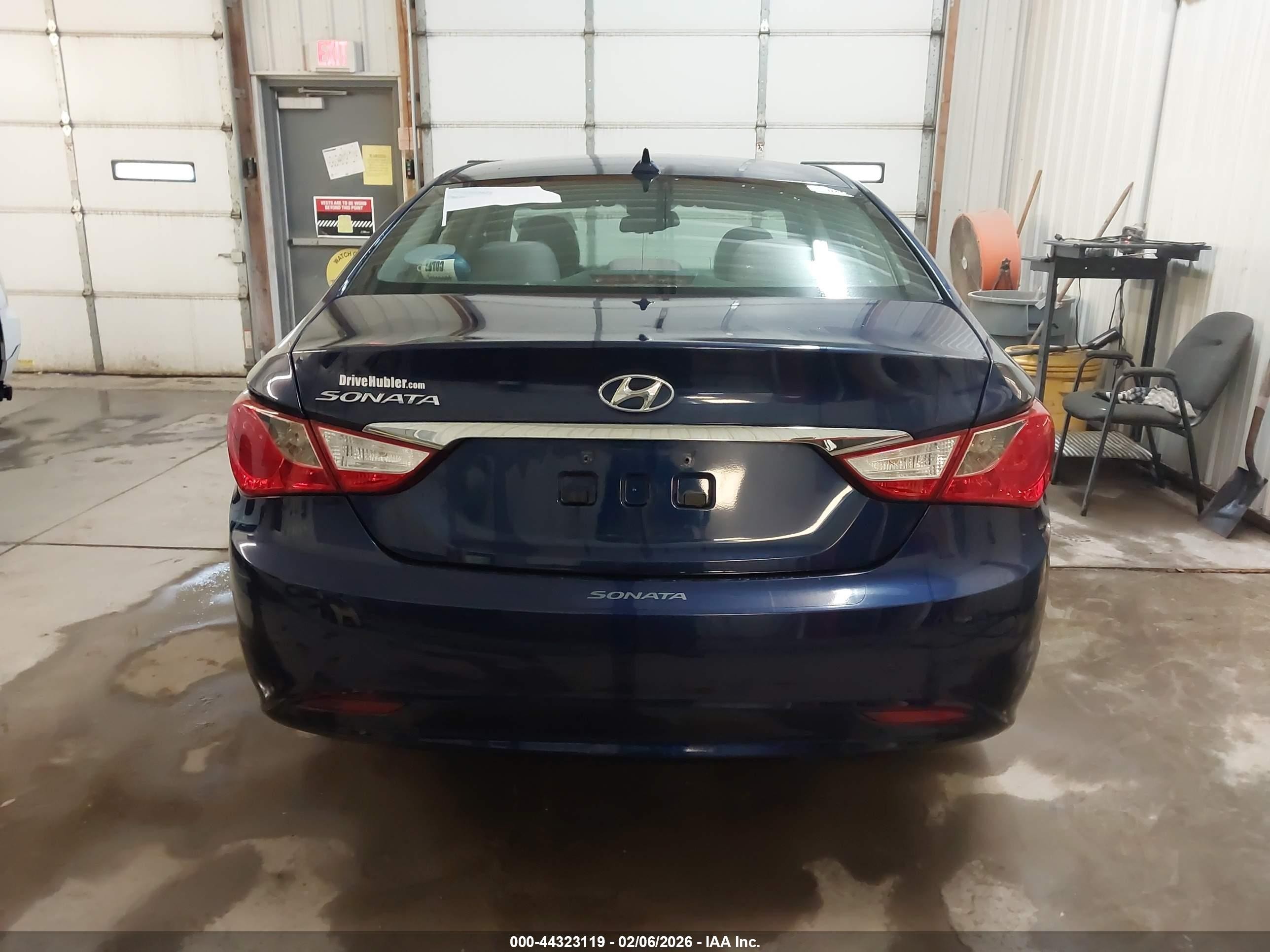 2012 Hyundai Sonata Gls Blue vin: 5NPEB4AC1CH485174