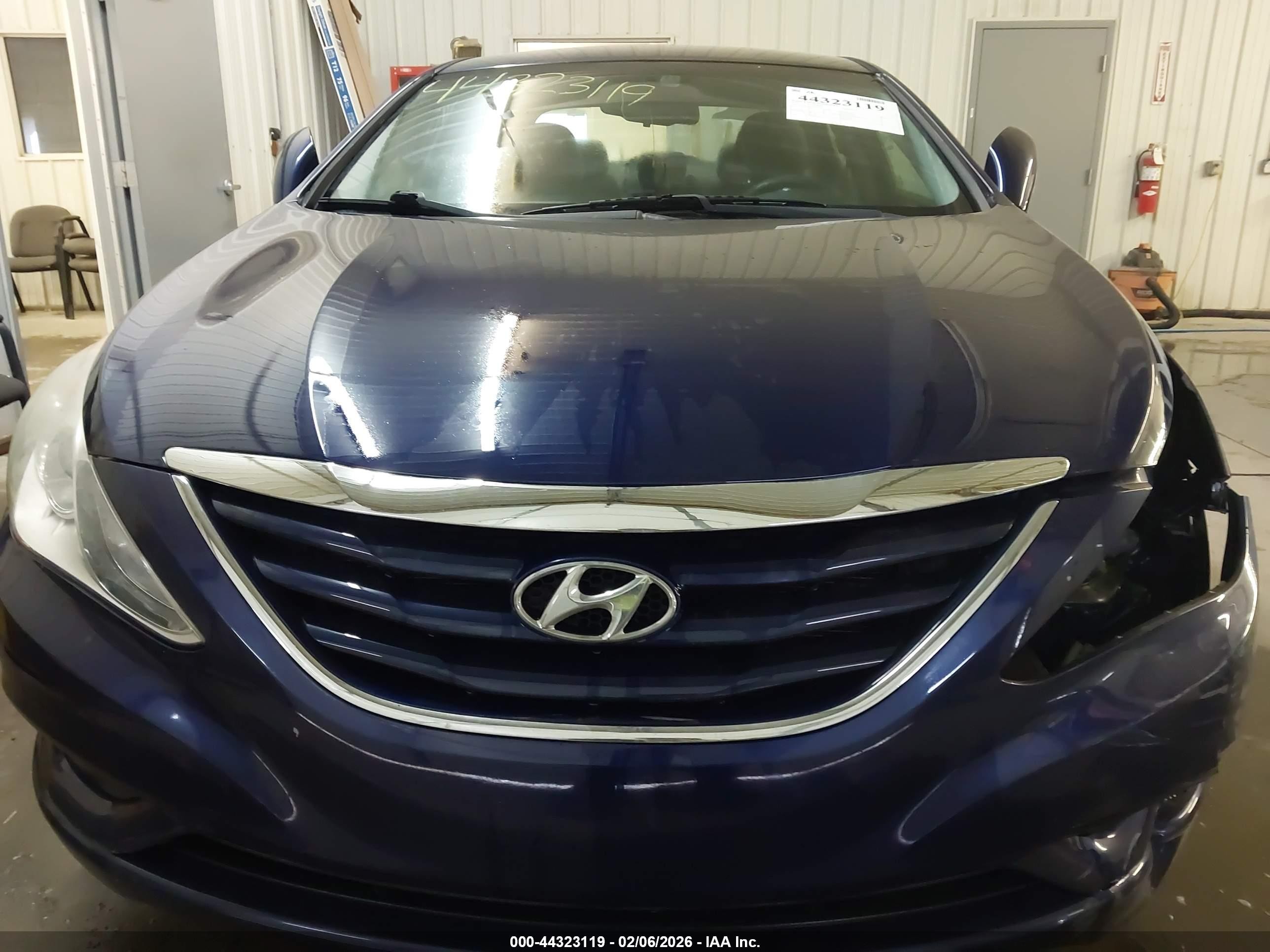 2012 Hyundai Sonata Gls Blue vin: 5NPEB4AC1CH485174