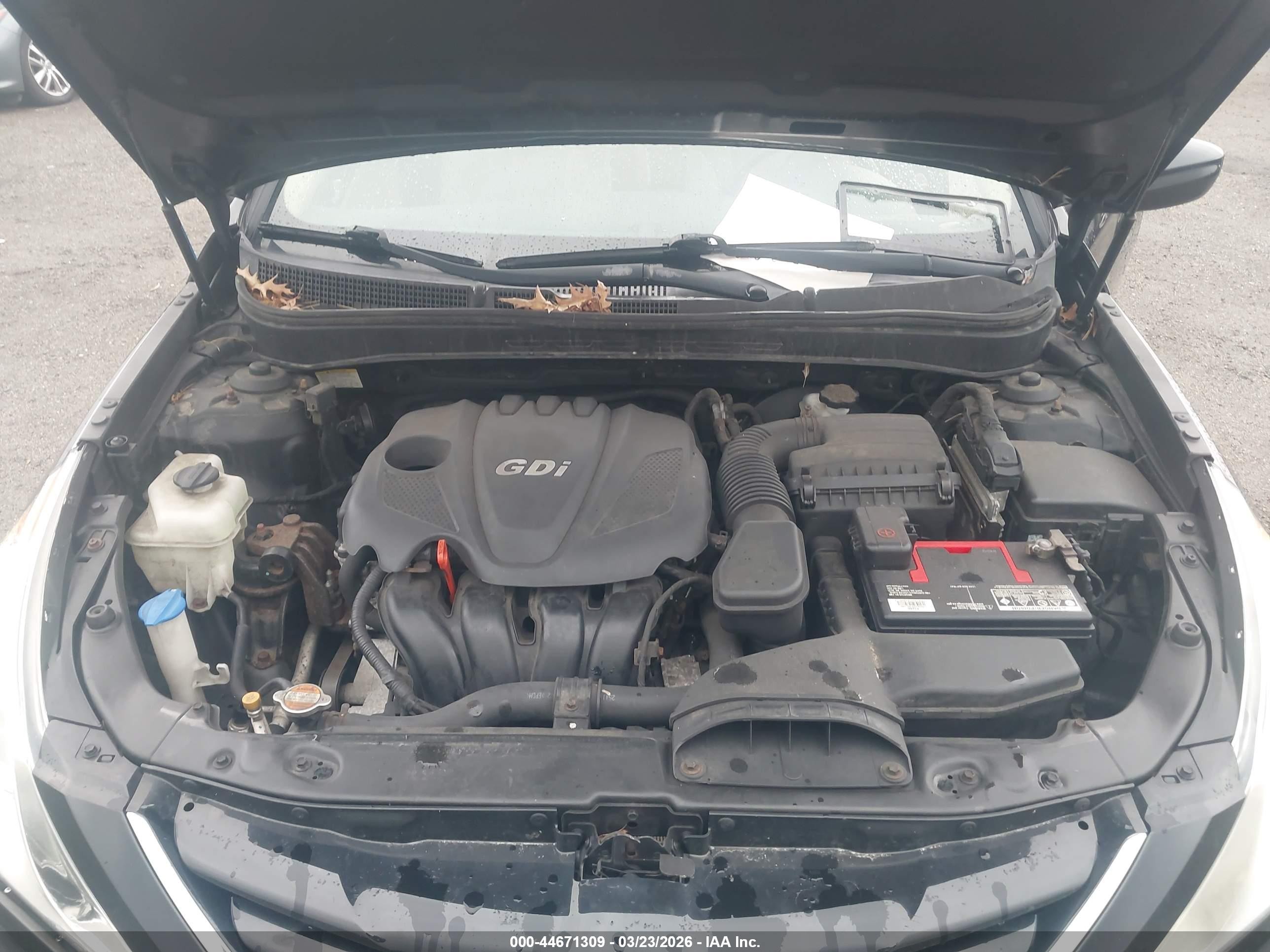 2012 Hyundai Sonata Gls Black vin: 5NPEB4AC1CH488740