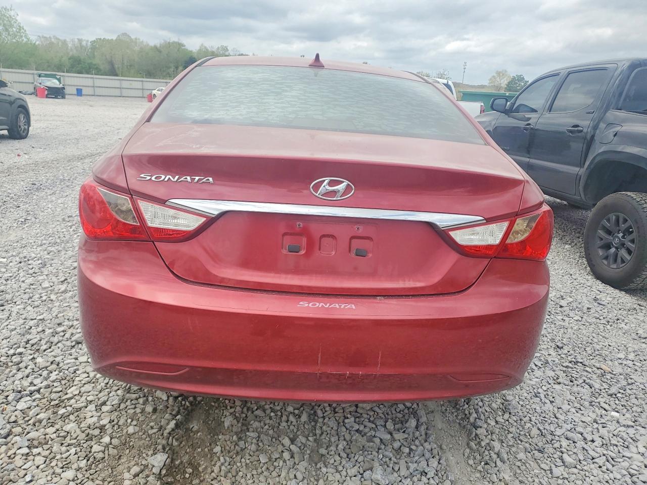 2012 Hyundai Sonata Gls Red vin: 5NPEB4AC1CH496286