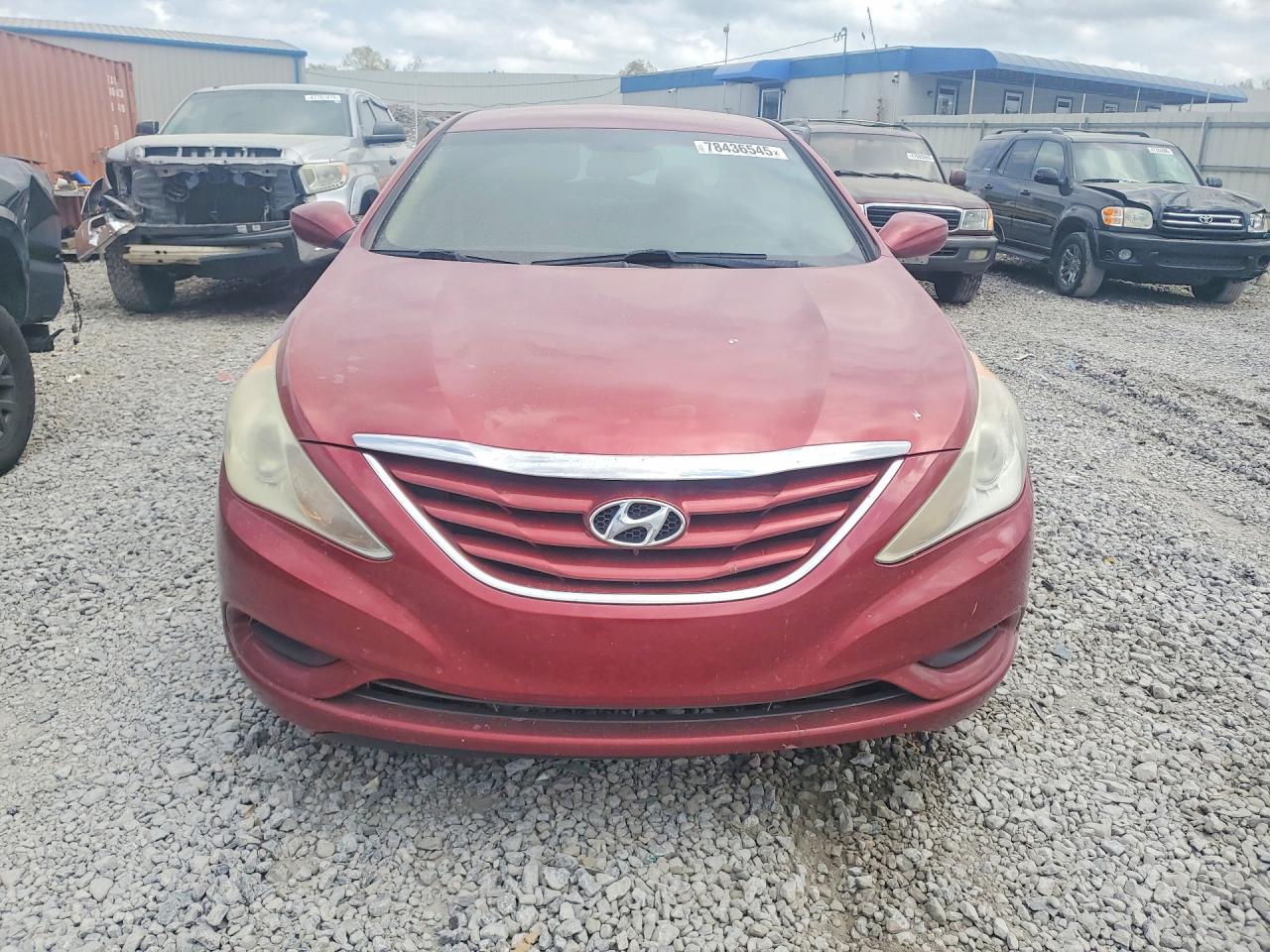 2012 Hyundai Sonata Gls Red vin: 5NPEB4AC1CH496286