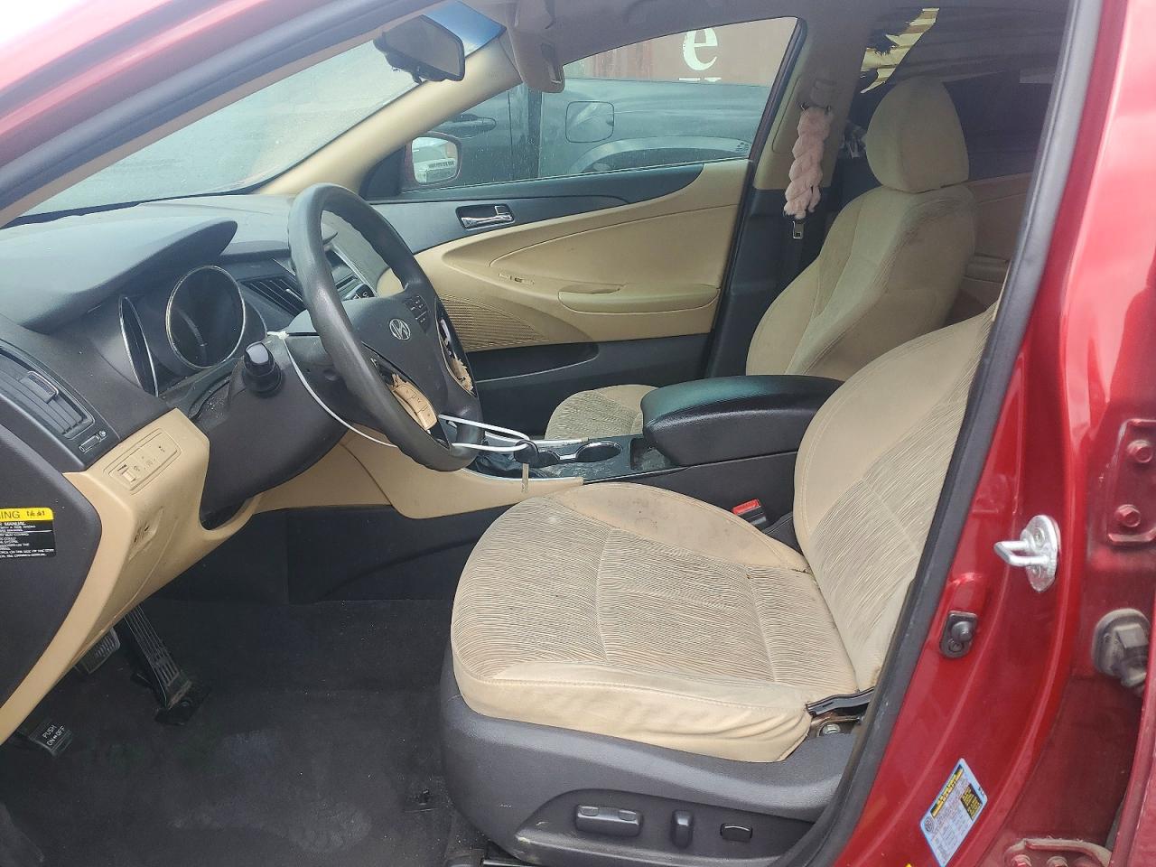 2012 Hyundai Sonata Gls Red vin: 5NPEB4AC1CH496286