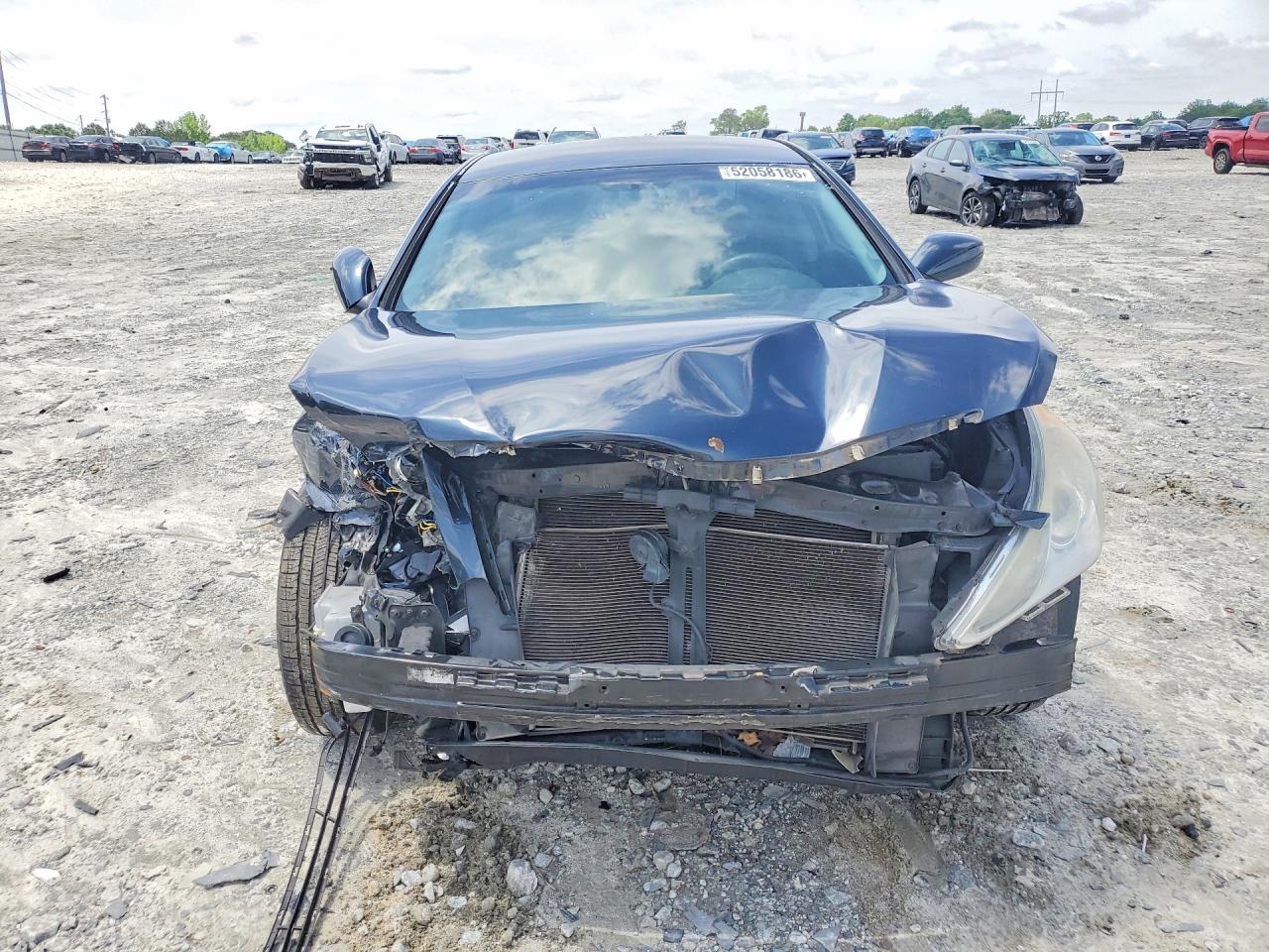 2012 Hyundai Sonata Gls Blue vin: 5NPEB4AC1CH500594