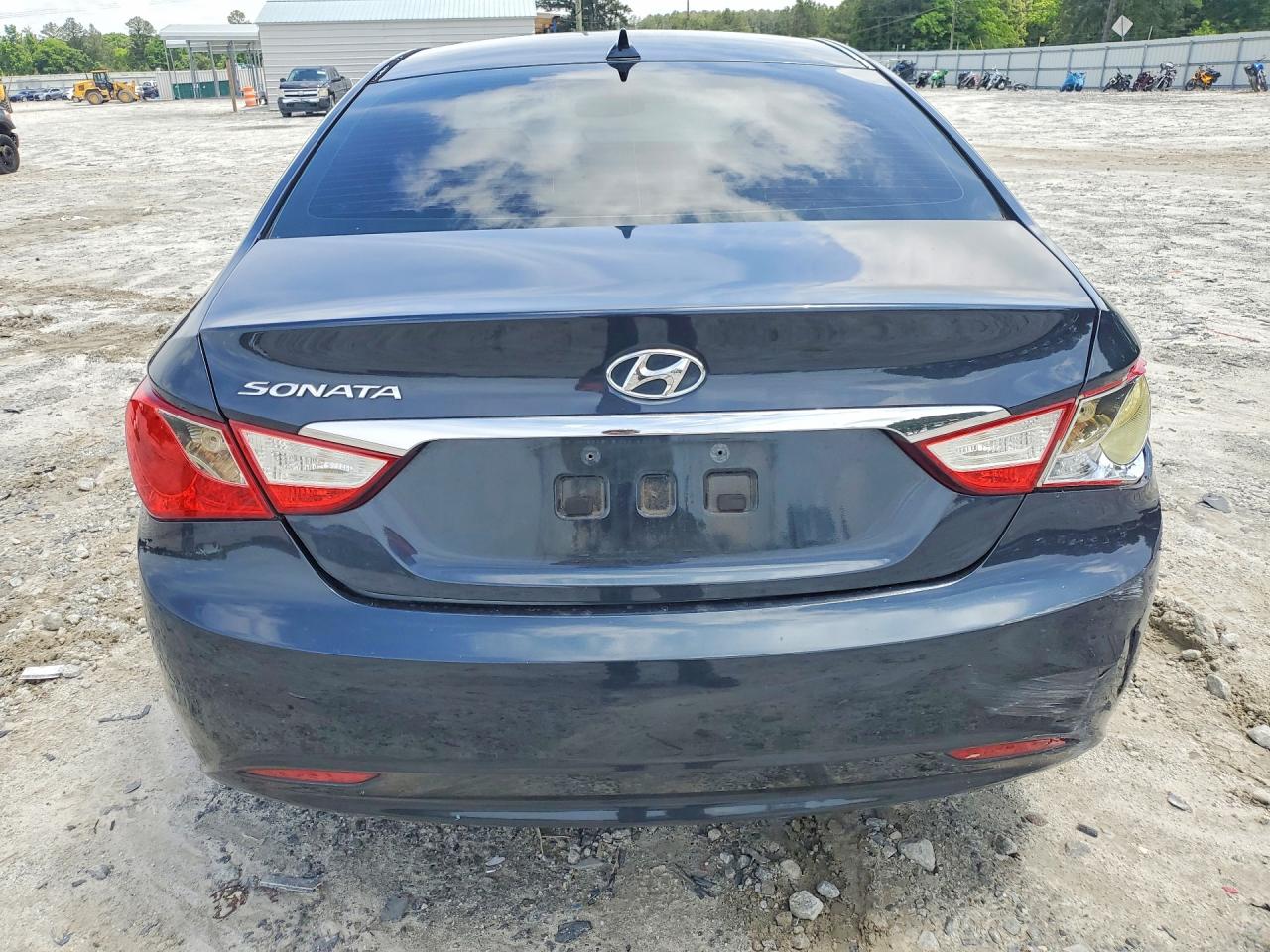 2012 Hyundai Sonata Gls Blue vin: 5NPEB4AC1CH500594