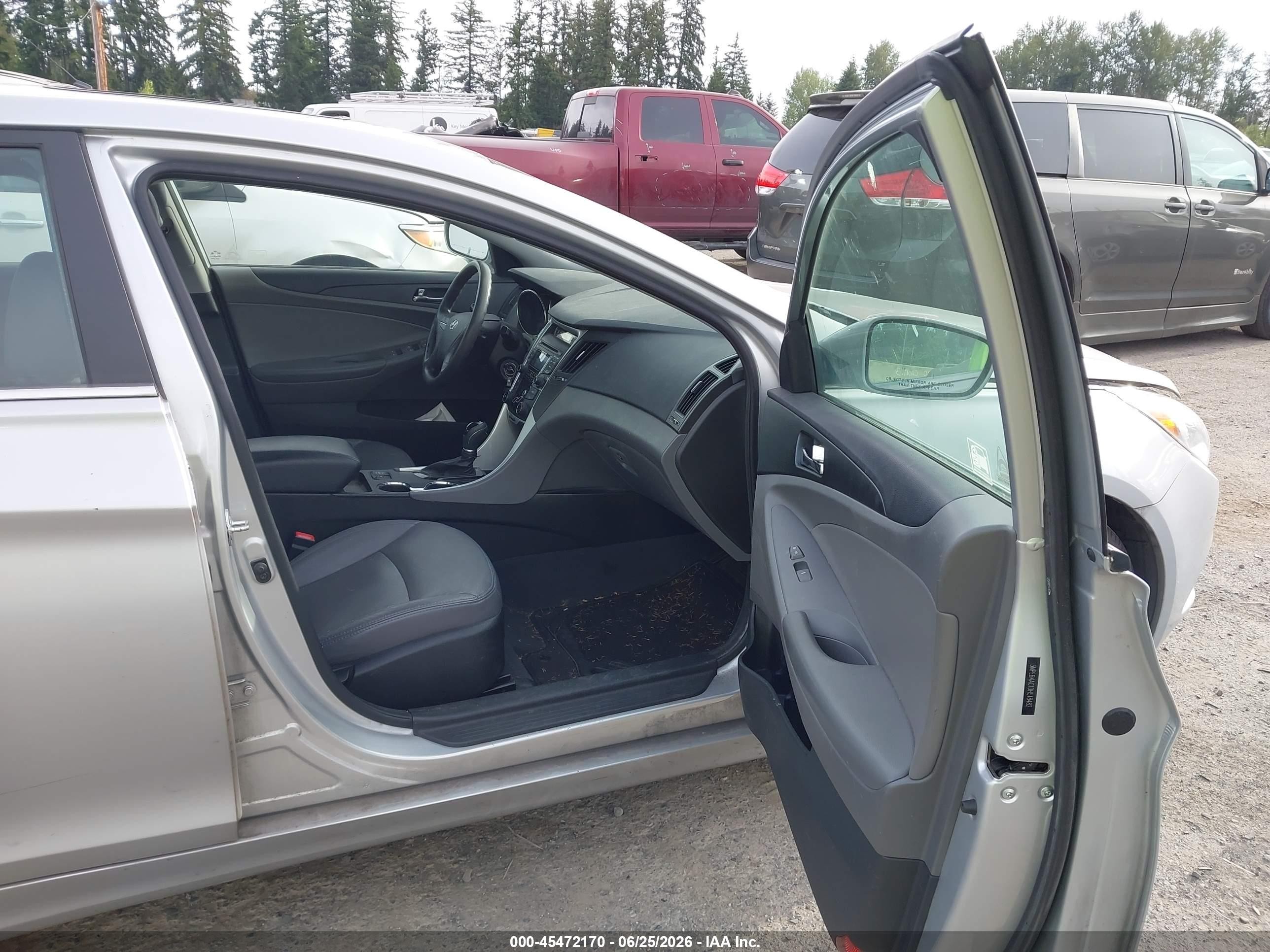 2013 Hyundai Sonata Gls Silver vin: 5NPEB4AC1DH518482