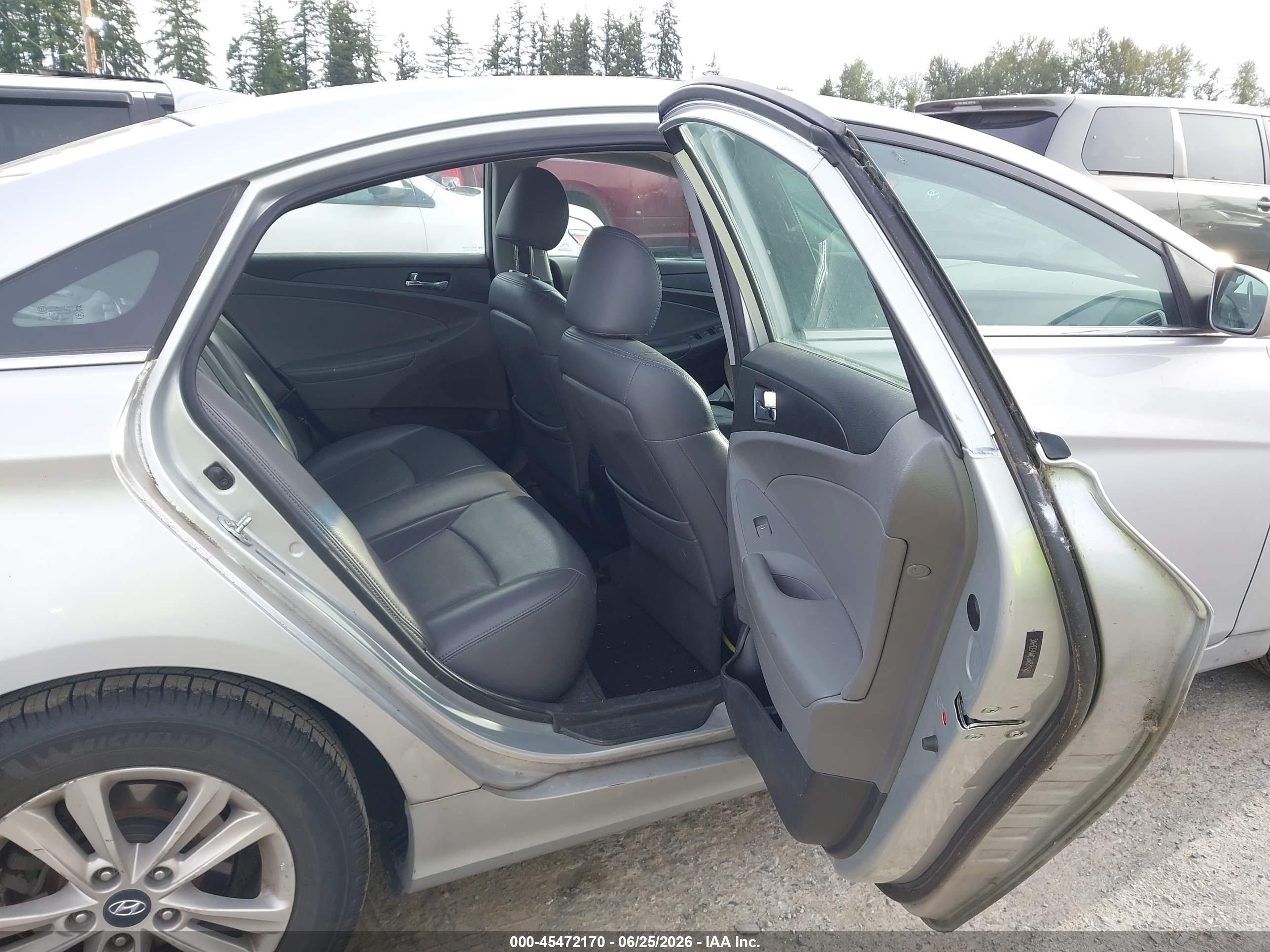 2013 Hyundai Sonata Gls Silver vin: 5NPEB4AC1DH518482