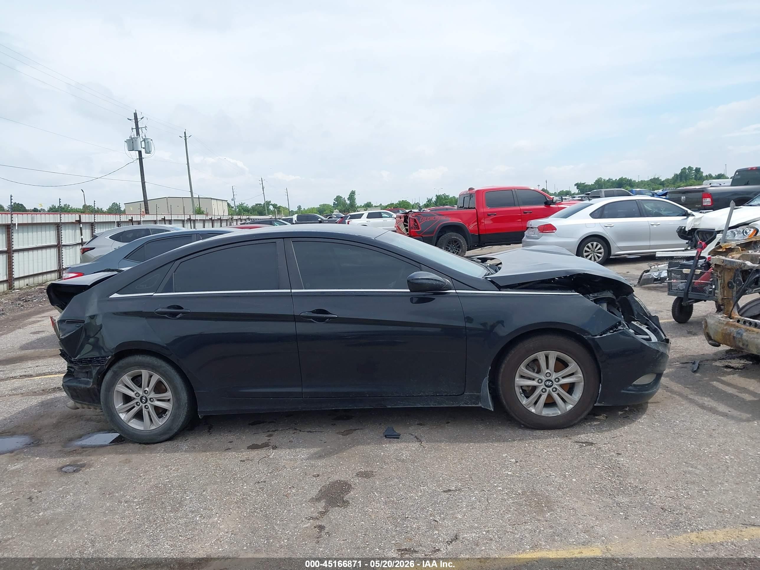 2013 Hyundai Sonata Gls Black vin: 5NPEB4AC1DH520569