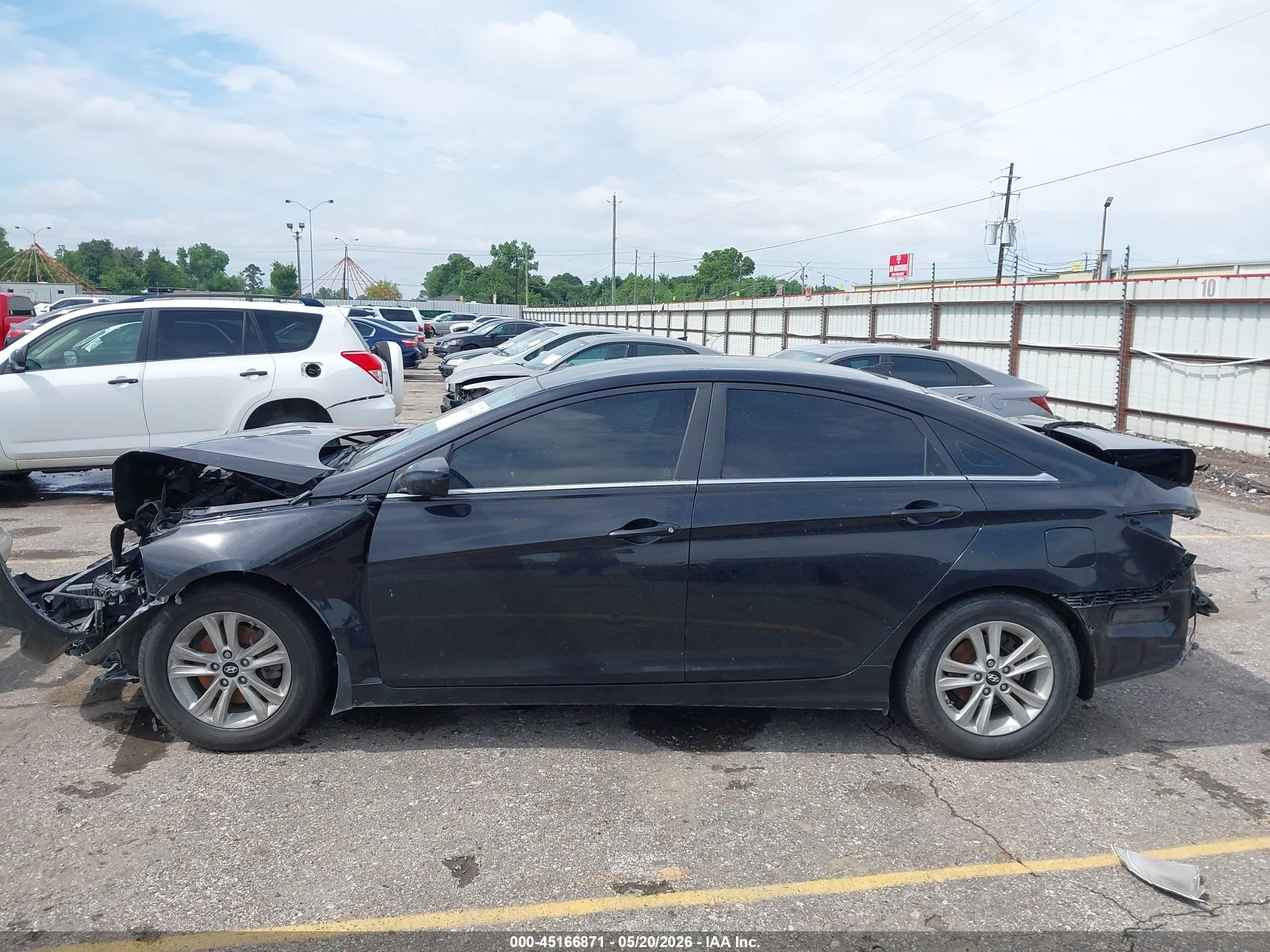 2013 Hyundai Sonata Gls Black vin: 5NPEB4AC1DH520569