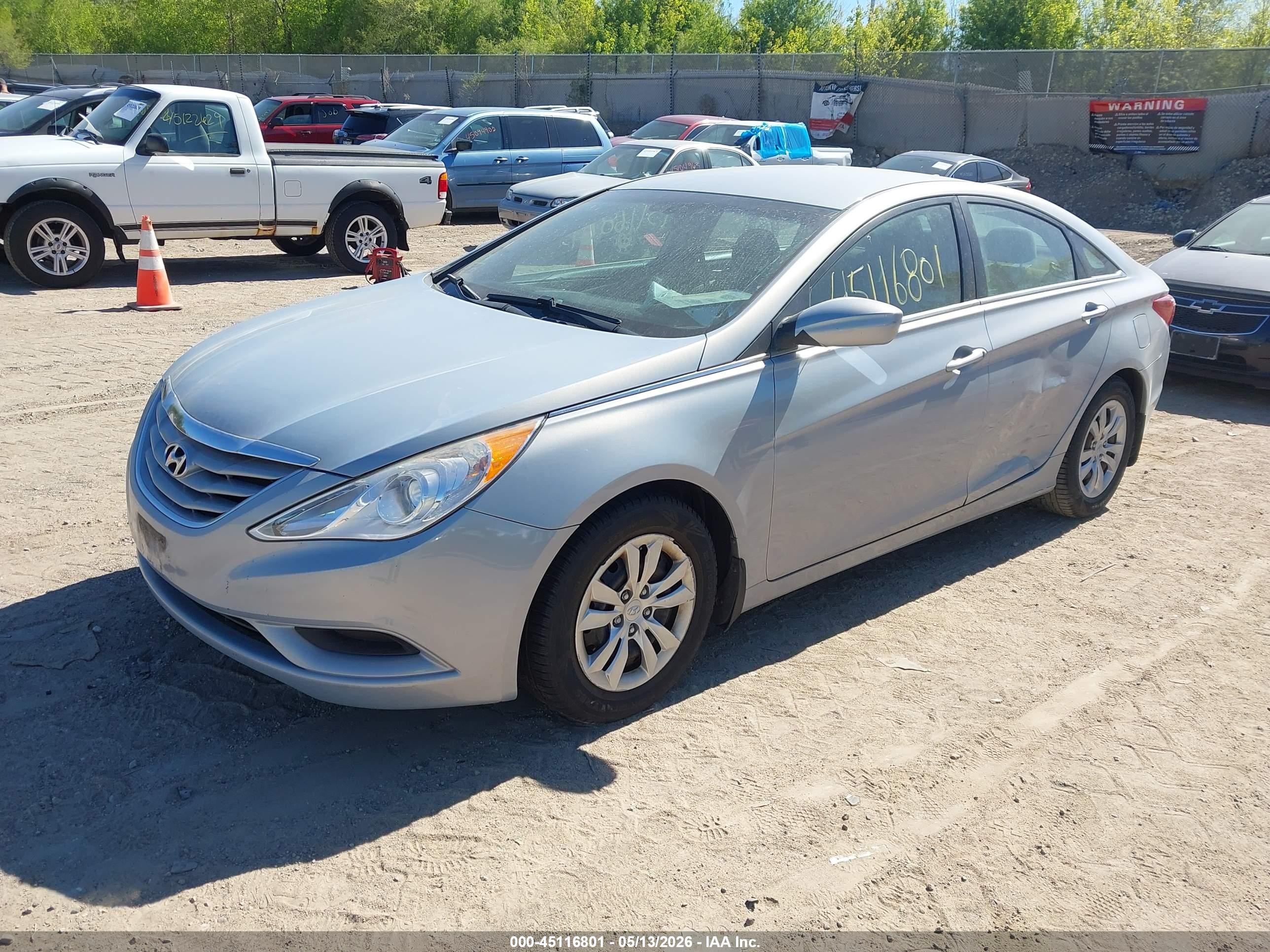 2013 Hyundai Sonata Gls Серебряный vin: 5NPEB4AC1DH532365