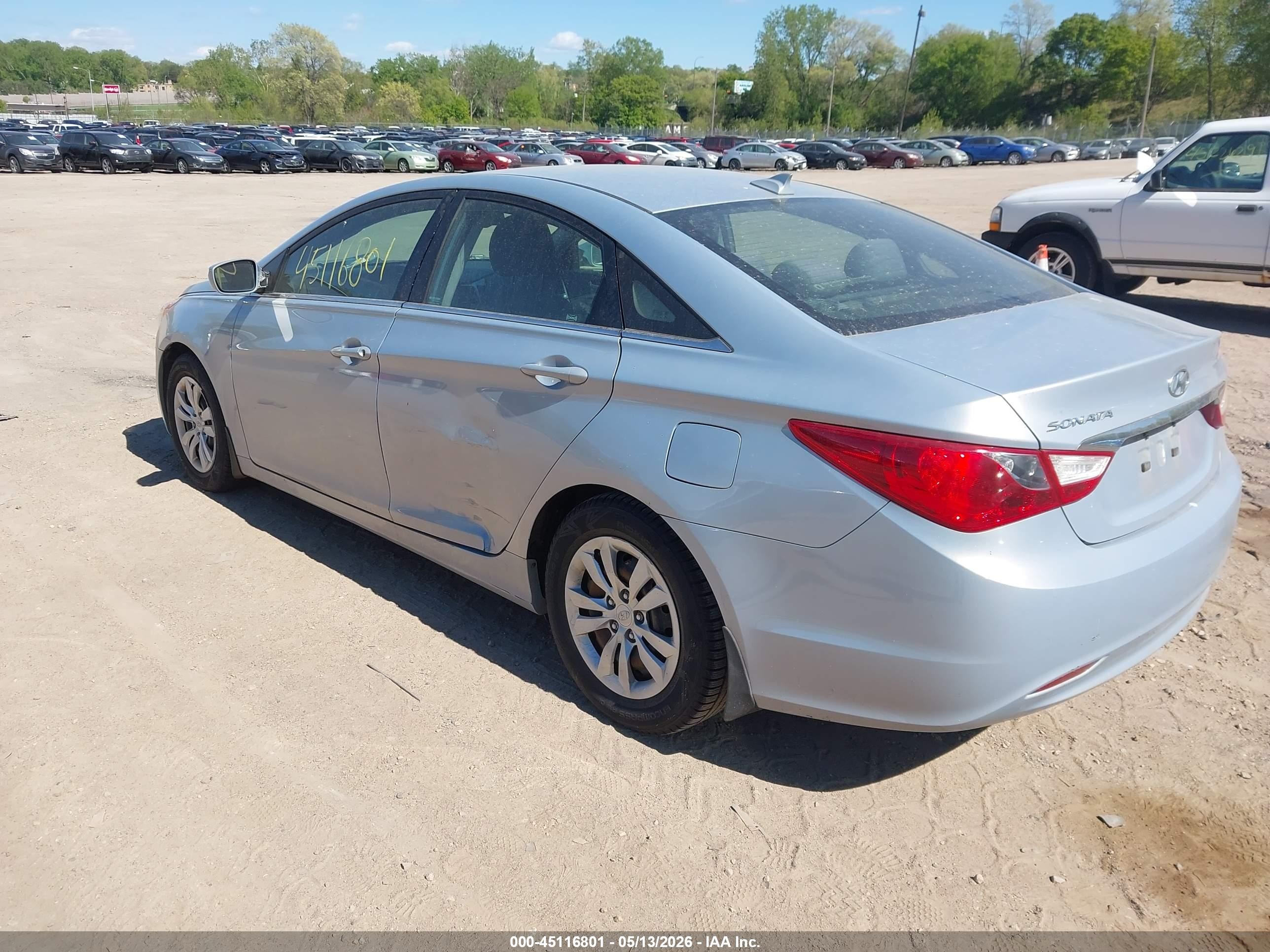 2013 Hyundai Sonata Gls Серебряный vin: 5NPEB4AC1DH532365