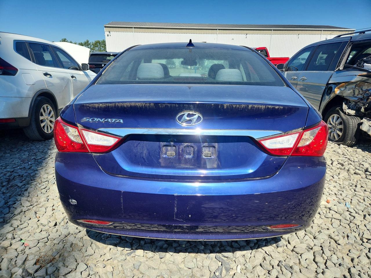 2013 Hyundai Sonata Gls Blue vin: 5NPEB4AC1DH535363
