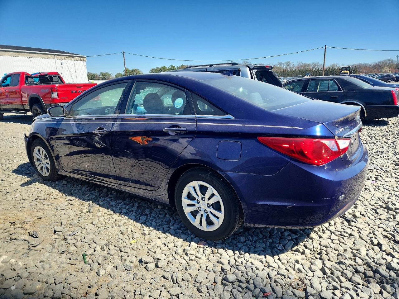 2013 Hyundai Sonata Gls Blue vin: 5NPEB4AC1DH535363