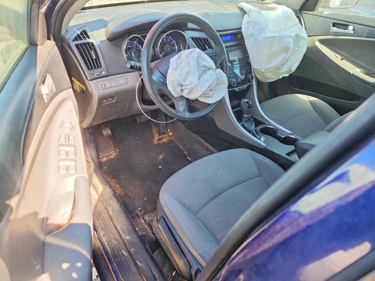 2013 Hyundai Sonata Gls Blue vin: 5NPEB4AC1DH535363
