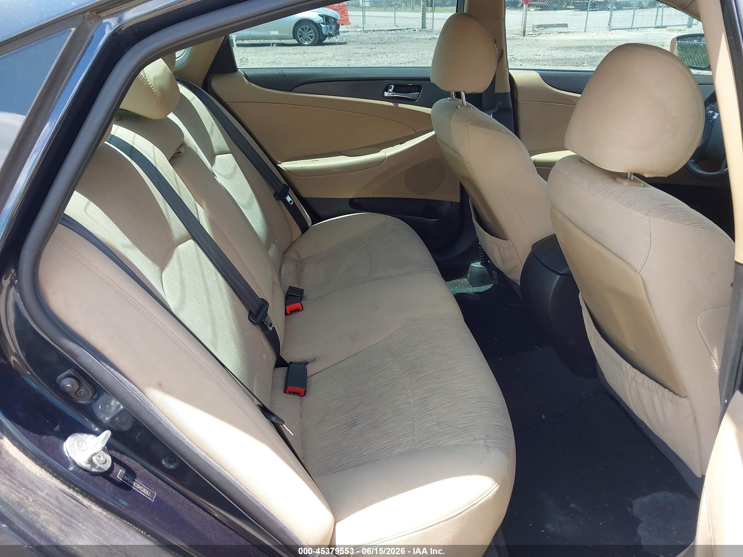 2013 Hyundai Sonata Gls Blue vin: 5NPEB4AC1DH538263