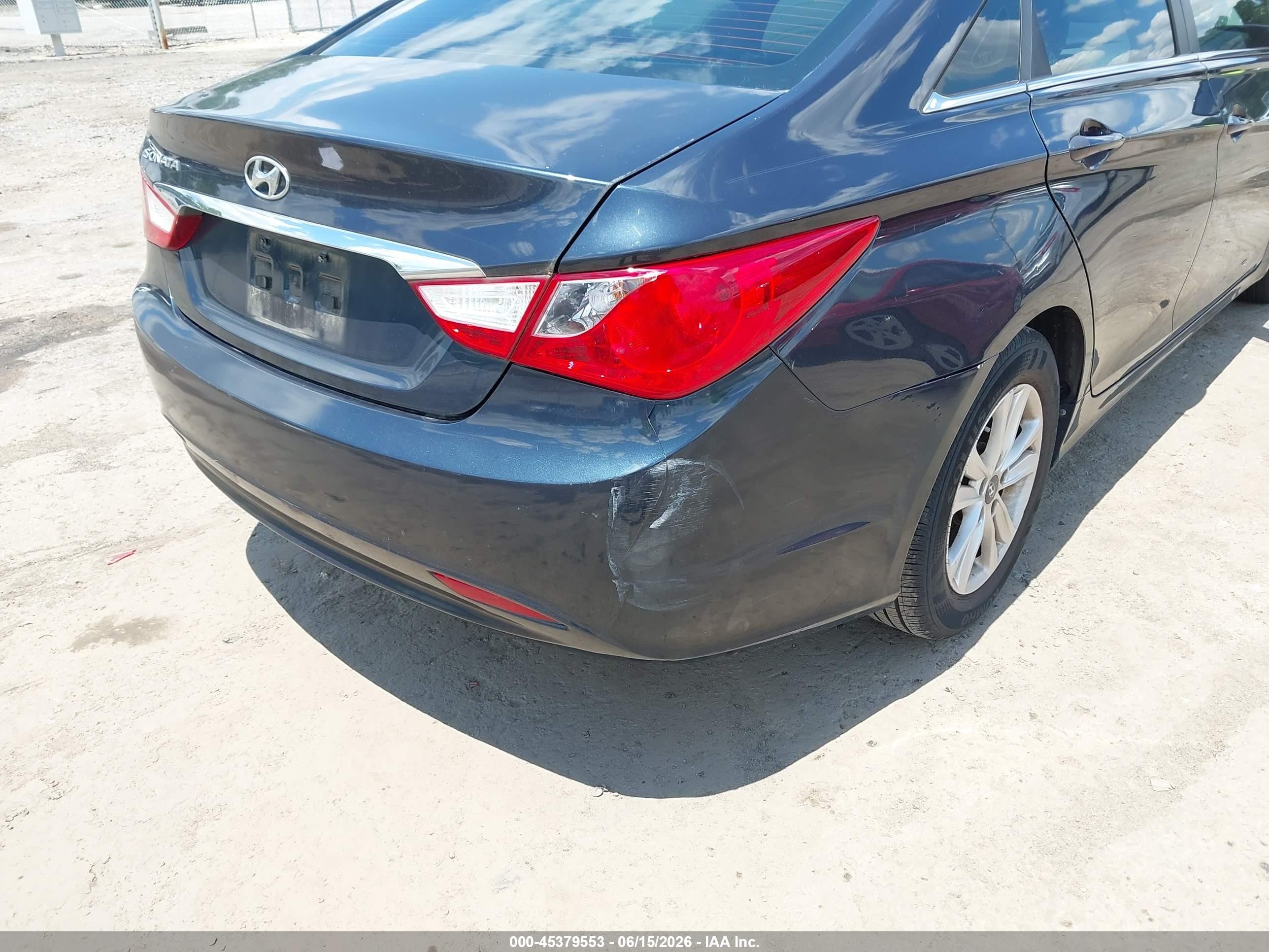 2013 Hyundai Sonata Gls Blue vin: 5NPEB4AC1DH538263