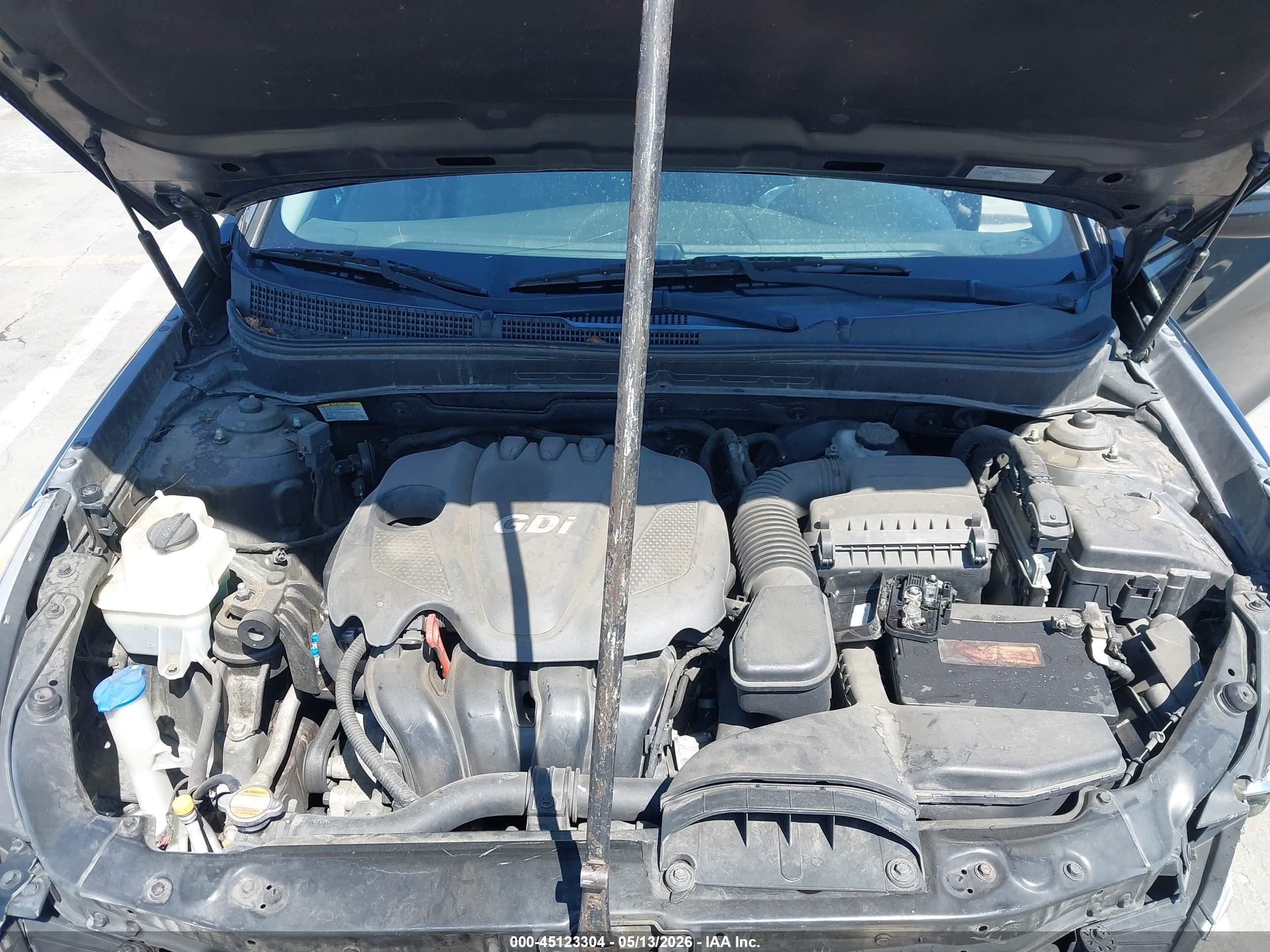 2013 Hyundai Sonata Gls Black vin: 5NPEB4AC1DH538893