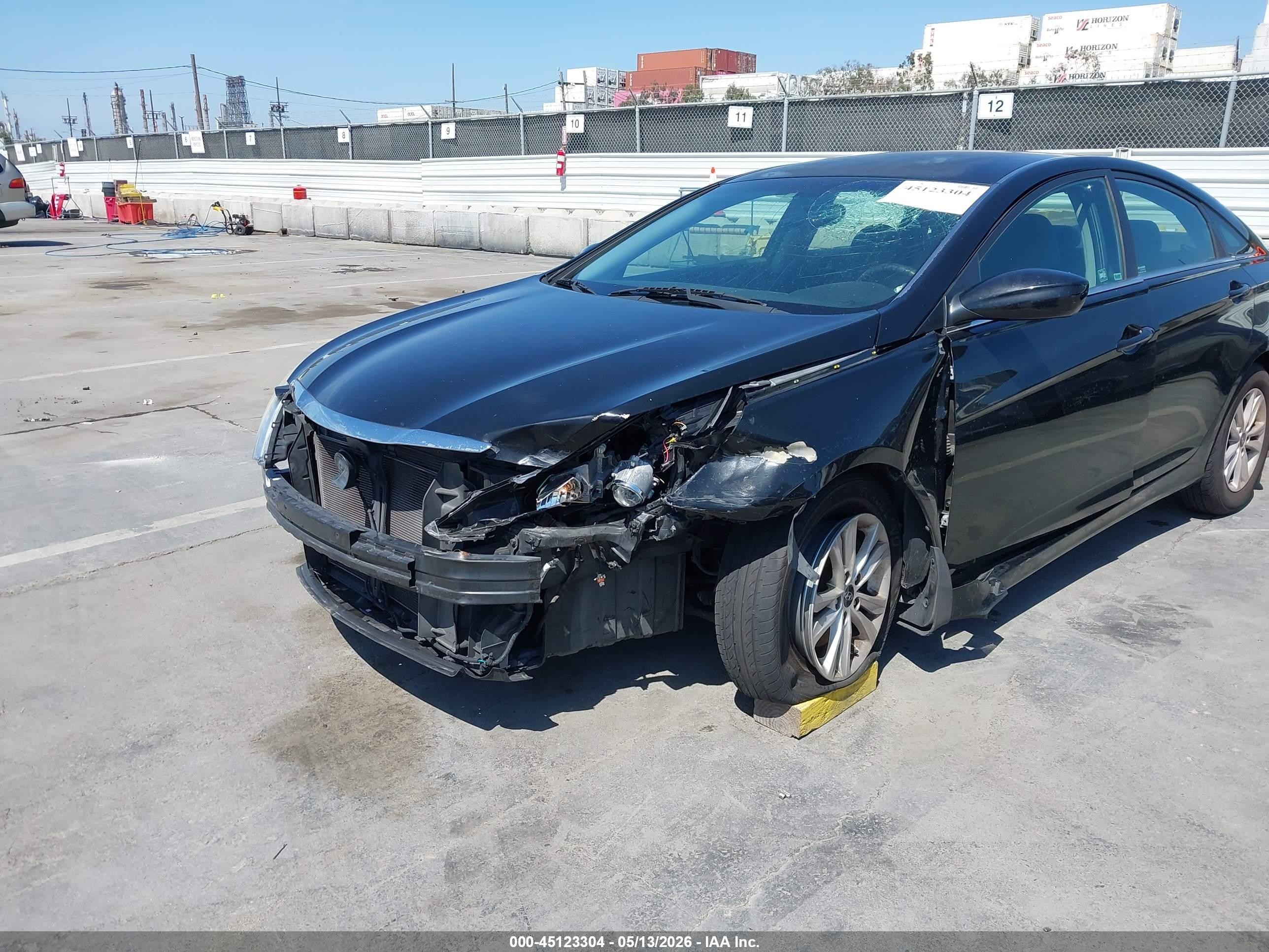 2013 Hyundai Sonata Gls Black vin: 5NPEB4AC1DH538893