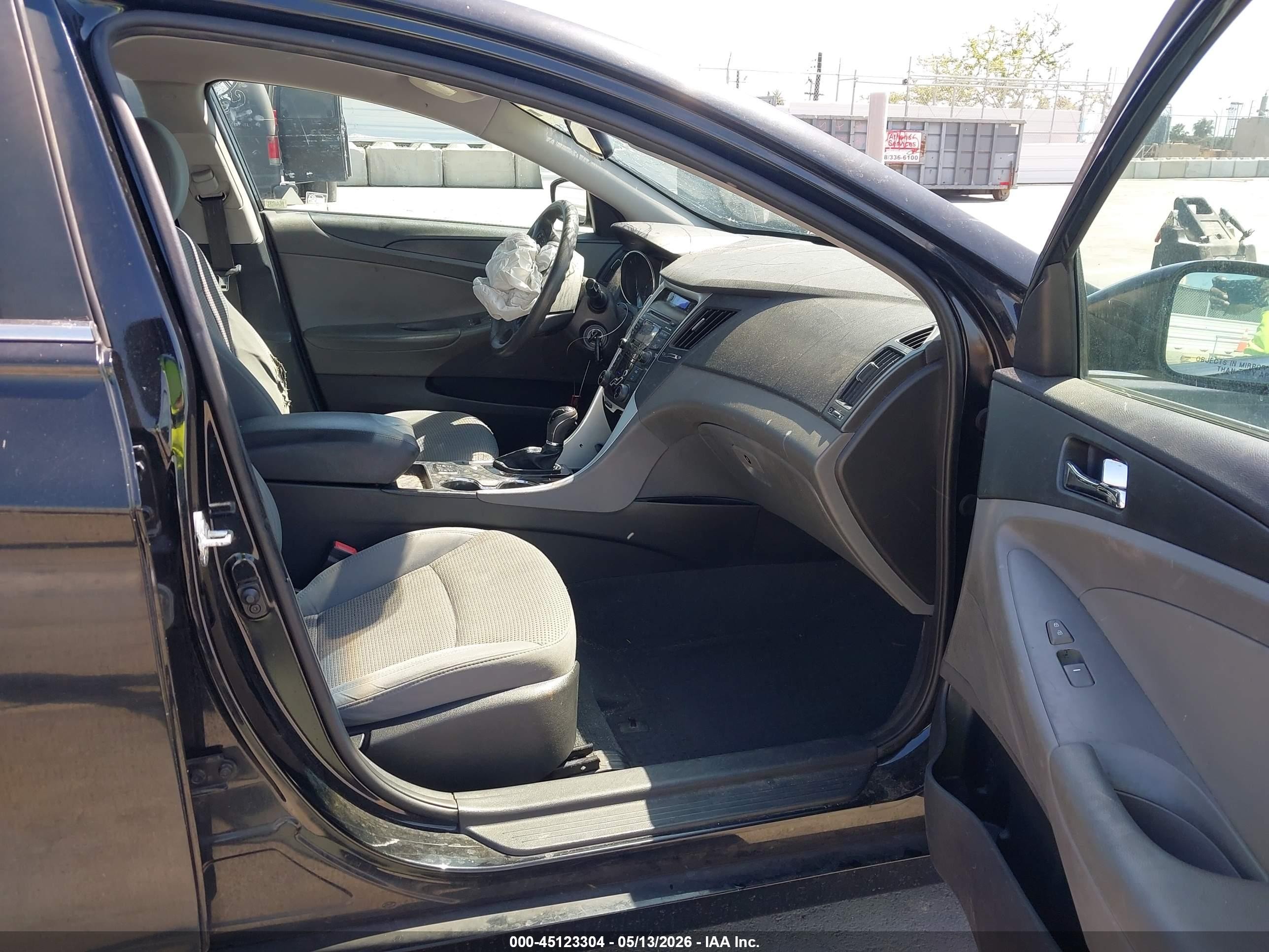 2013 Hyundai Sonata Gls Black vin: 5NPEB4AC1DH538893