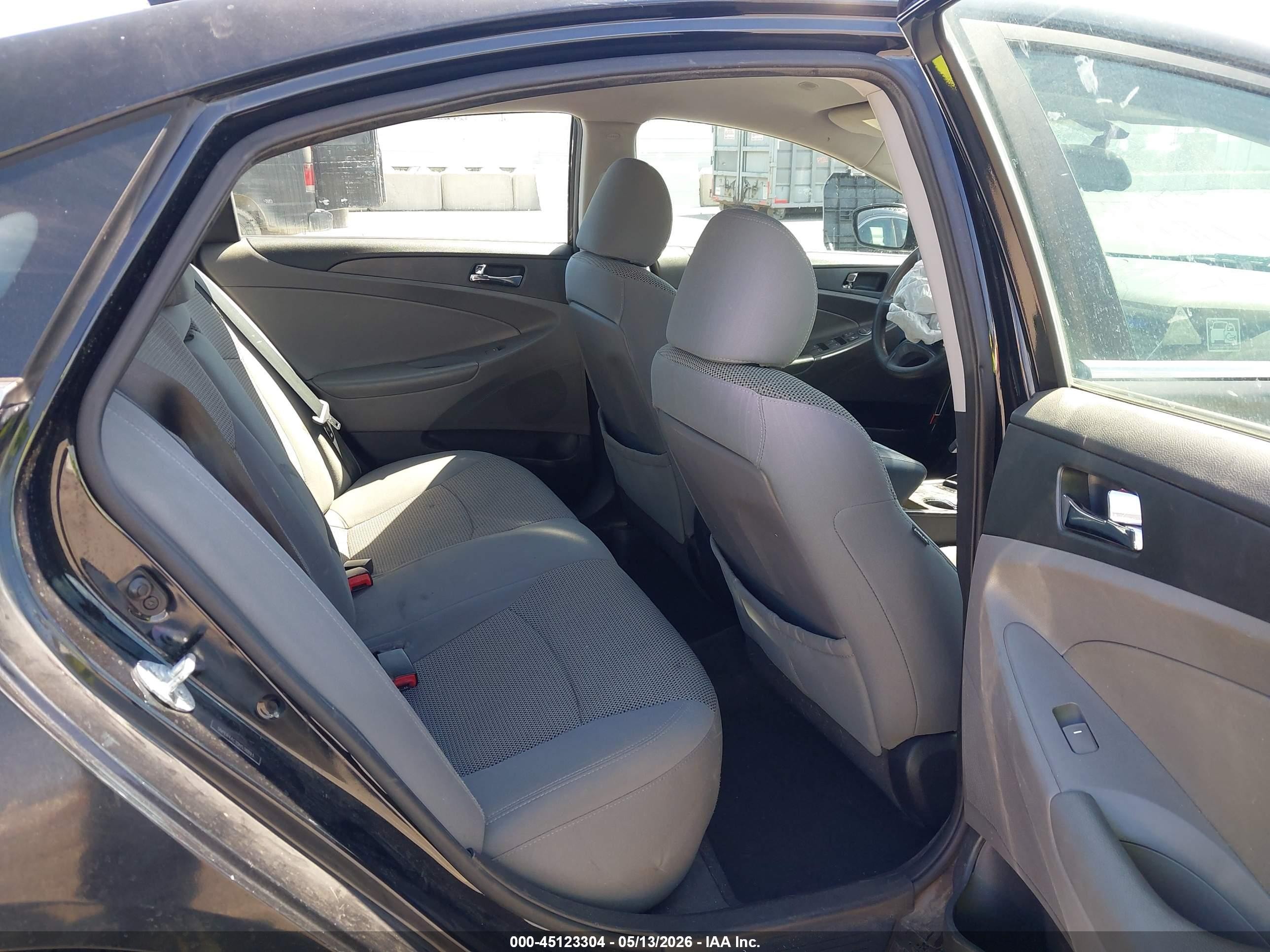 2013 Hyundai Sonata Gls Black vin: 5NPEB4AC1DH538893