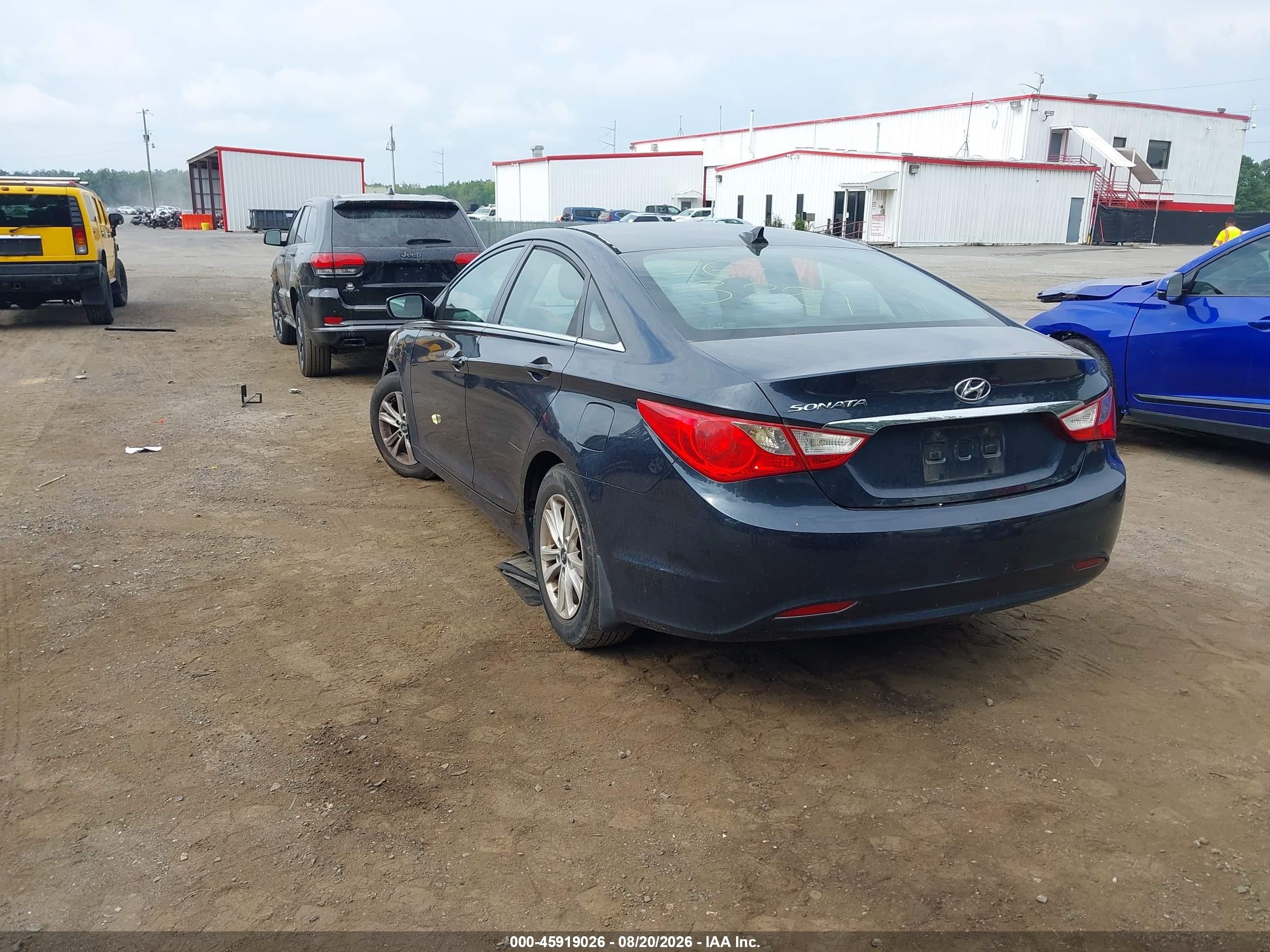2013 Hyundai Sonata Gls Черный vin: 5NPEB4AC1DH541891