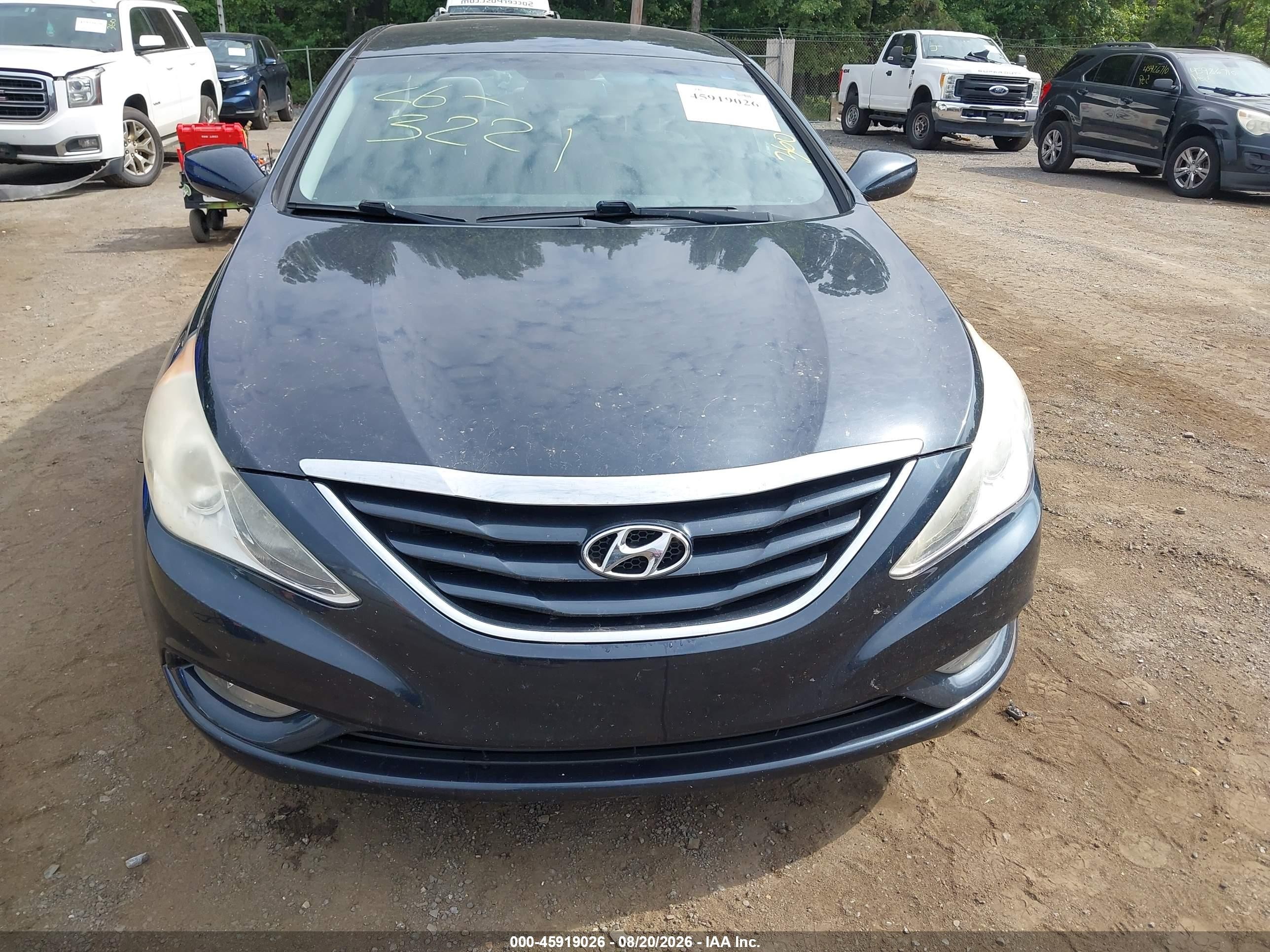 2013 Hyundai Sonata Gls Черный vin: 5NPEB4AC1DH541891