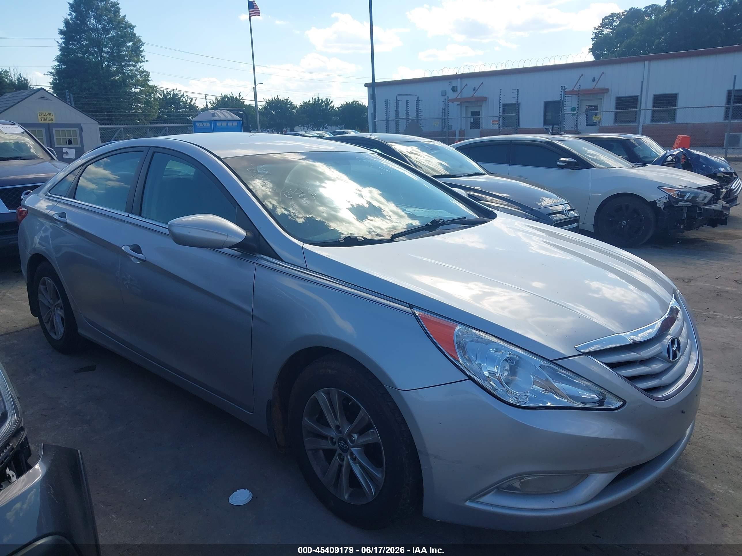 2013 Hyundai Sonata Gls Silver vin: 5NPEB4AC1DH553183