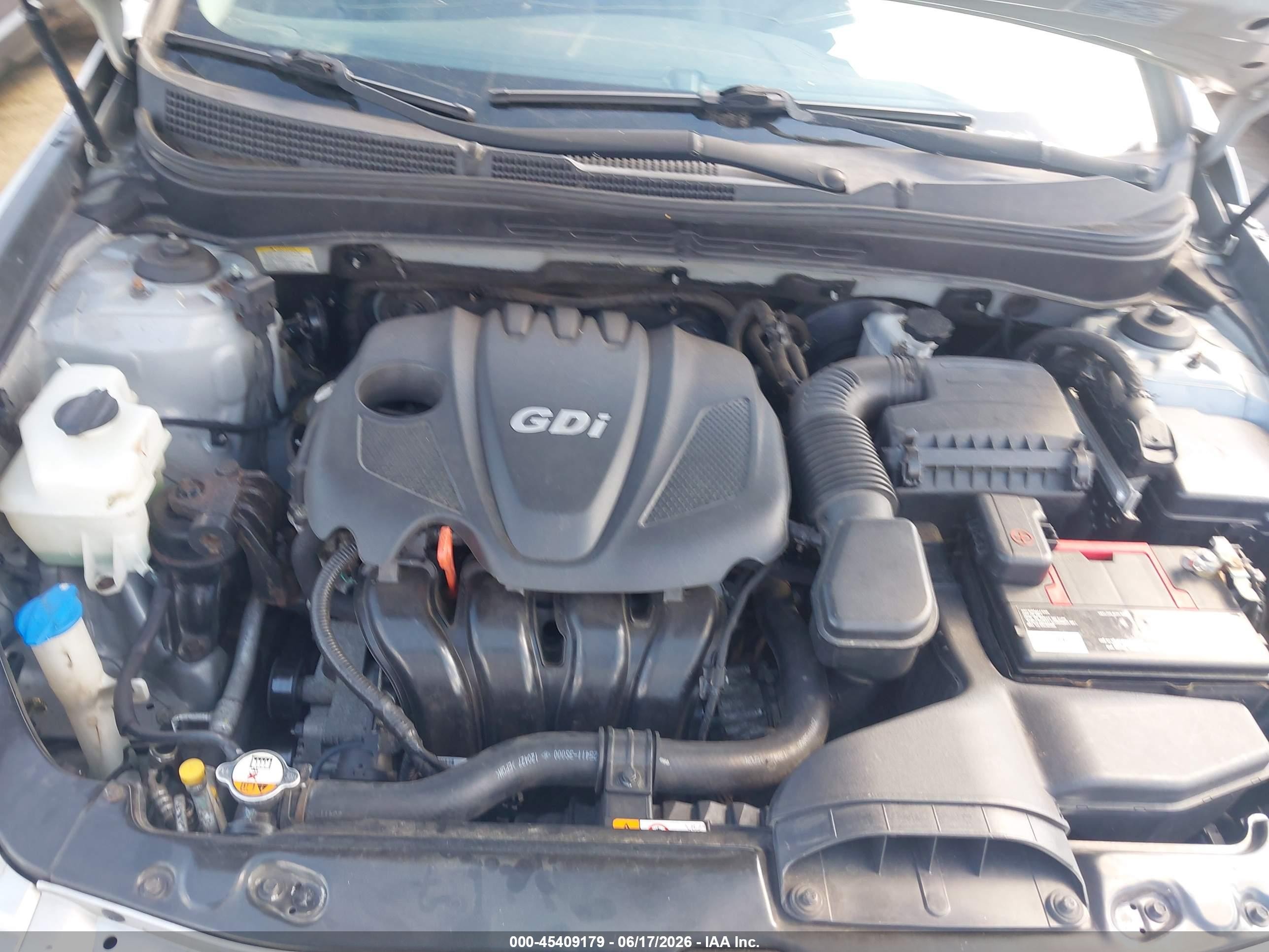 2013 Hyundai Sonata Gls Silver vin: 5NPEB4AC1DH553183