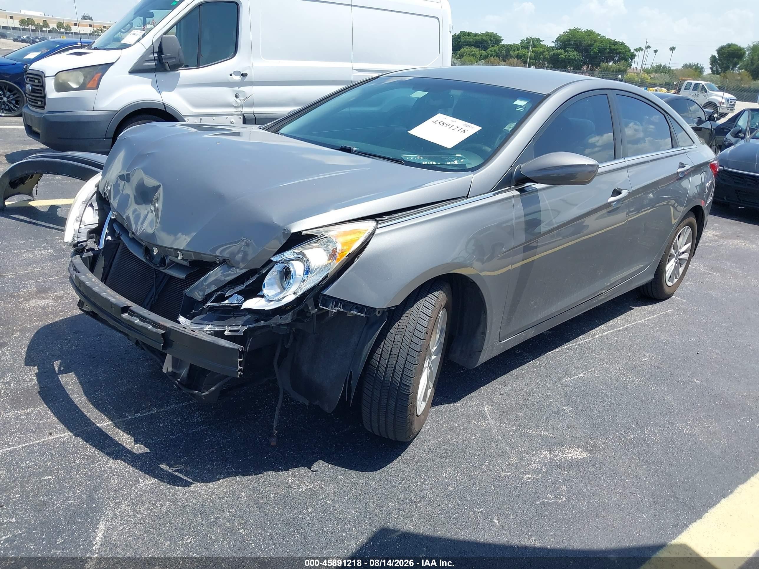 2013 Hyundai Sonata Gls Silver vin: 5NPEB4AC1DH557346