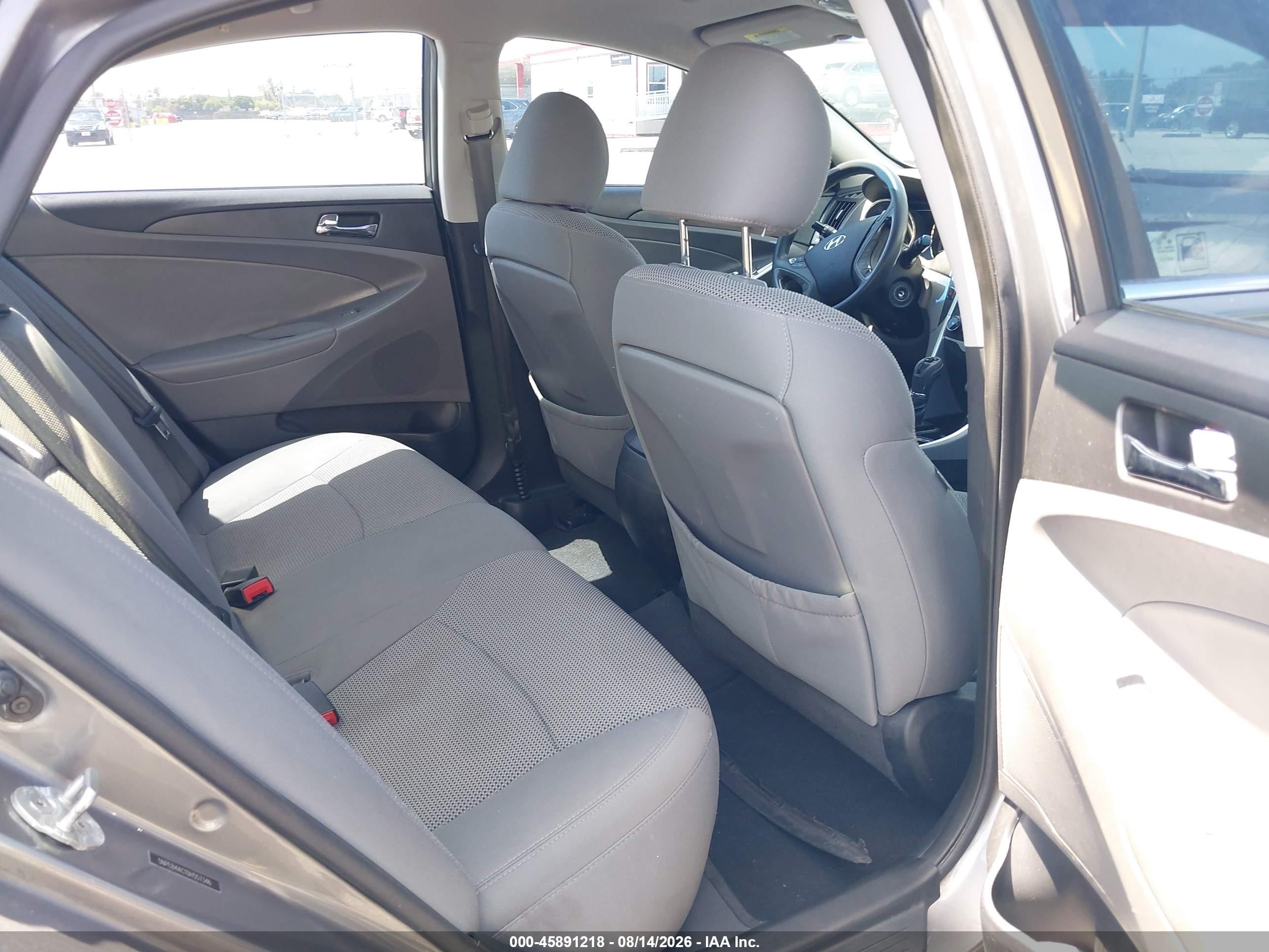 2013 Hyundai Sonata Gls Silver vin: 5NPEB4AC1DH557346