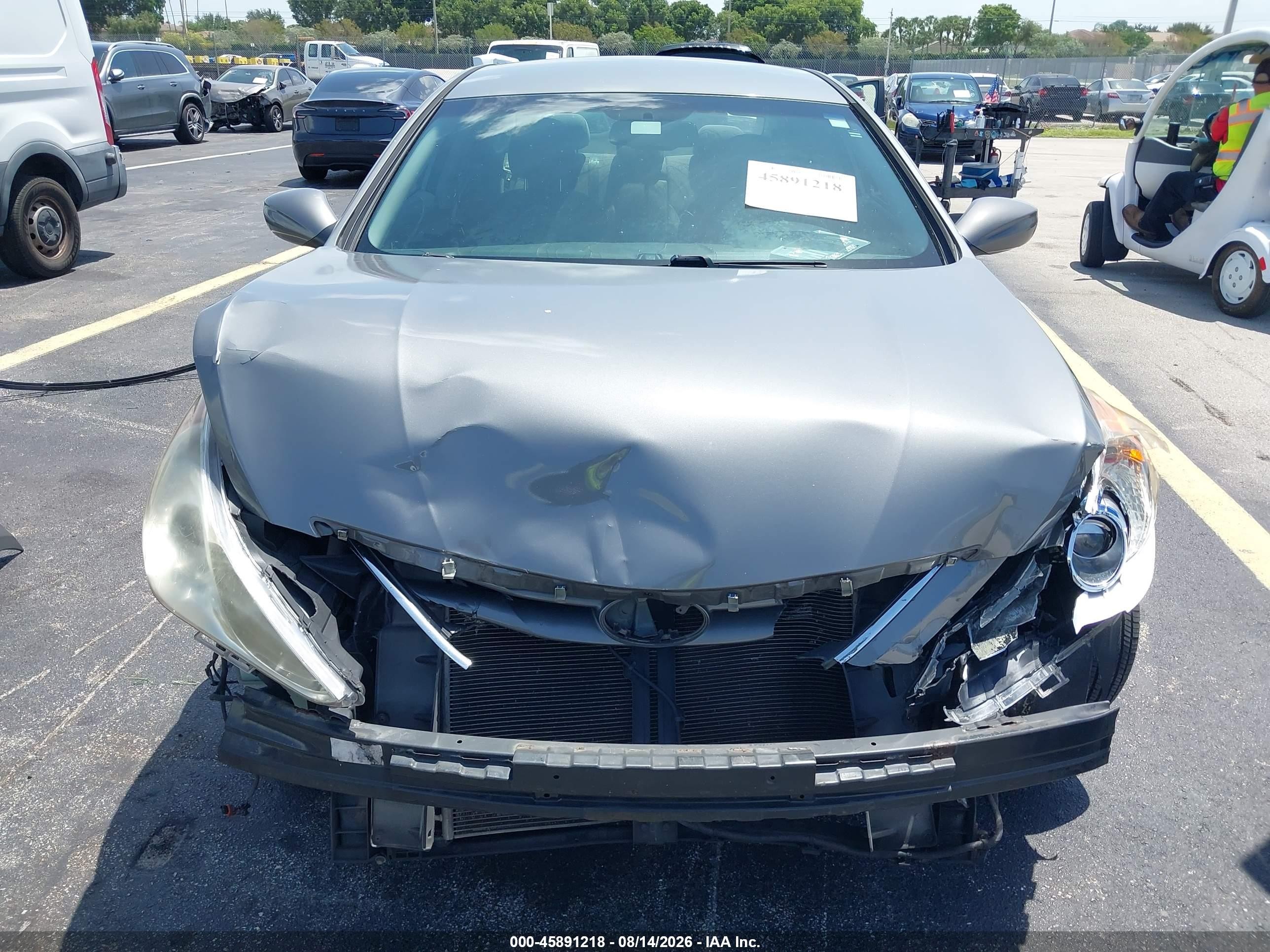2013 Hyundai Sonata Gls Silver vin: 5NPEB4AC1DH557346