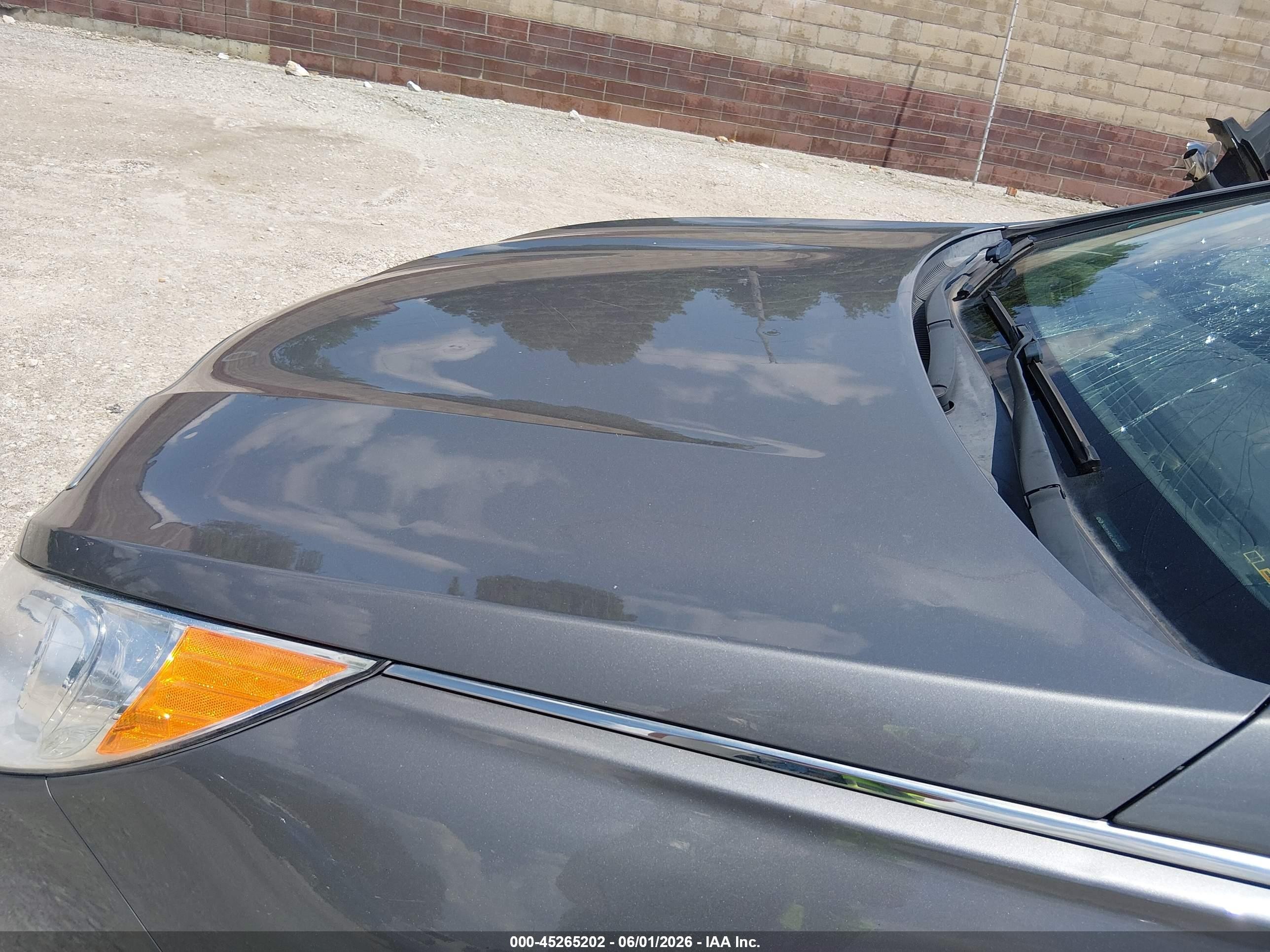 2013 Hyundai Sonata Gls Gray vin: 5NPEB4AC1DH567732