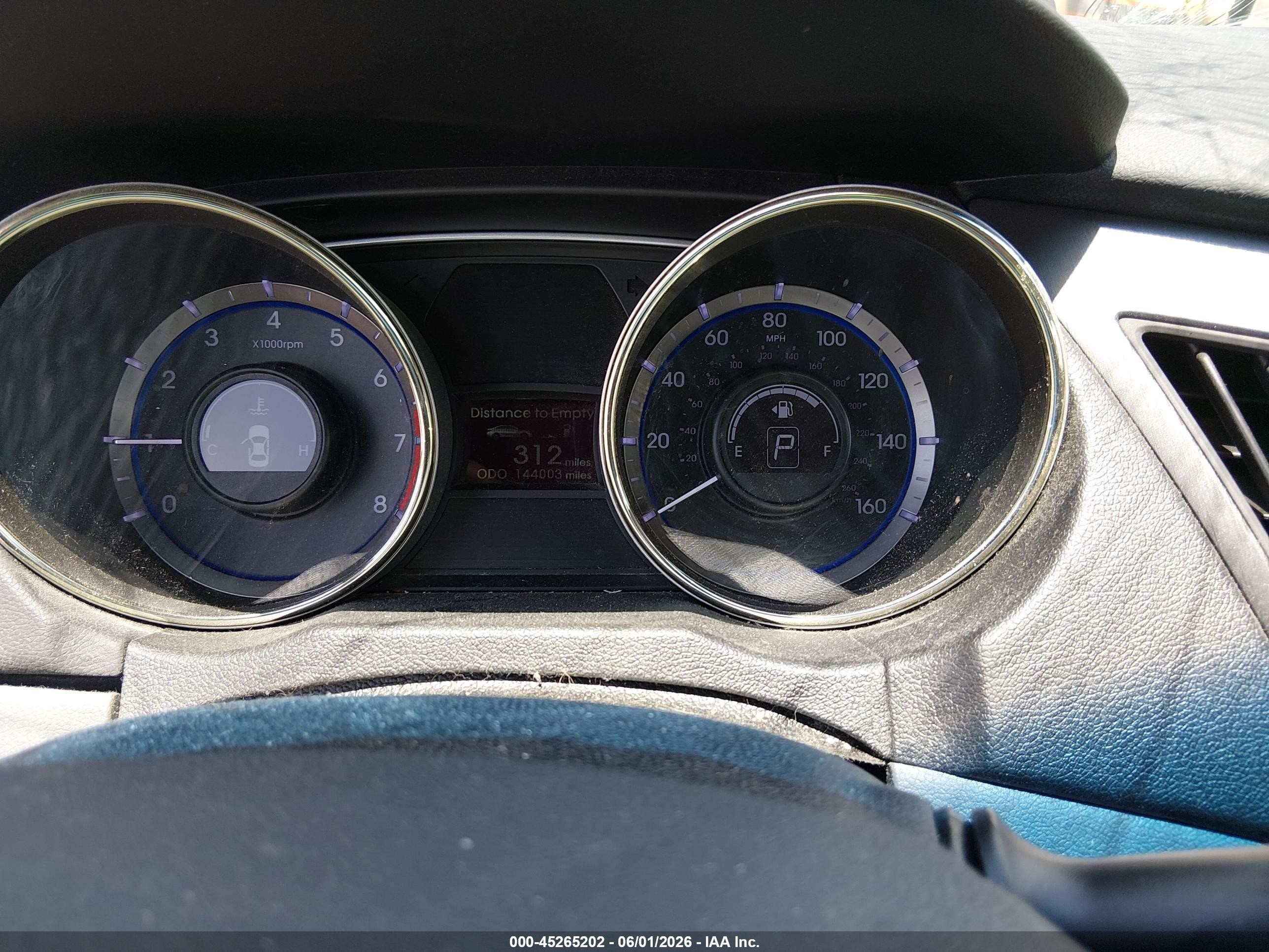 2013 Hyundai Sonata Gls Gray vin: 5NPEB4AC1DH567732