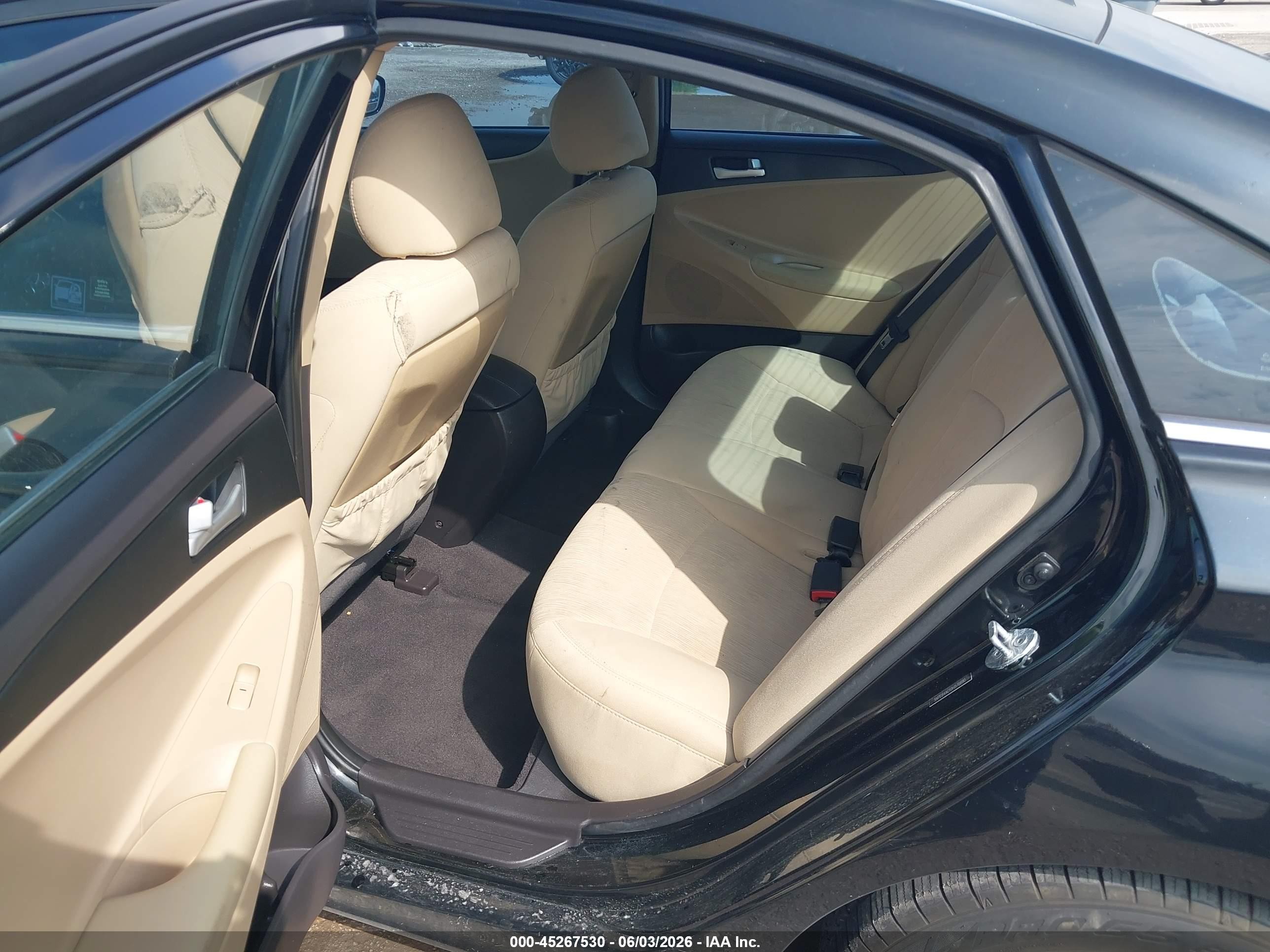 2013 Hyundai Sonata Gls Black vin: 5NPEB4AC1DH570890