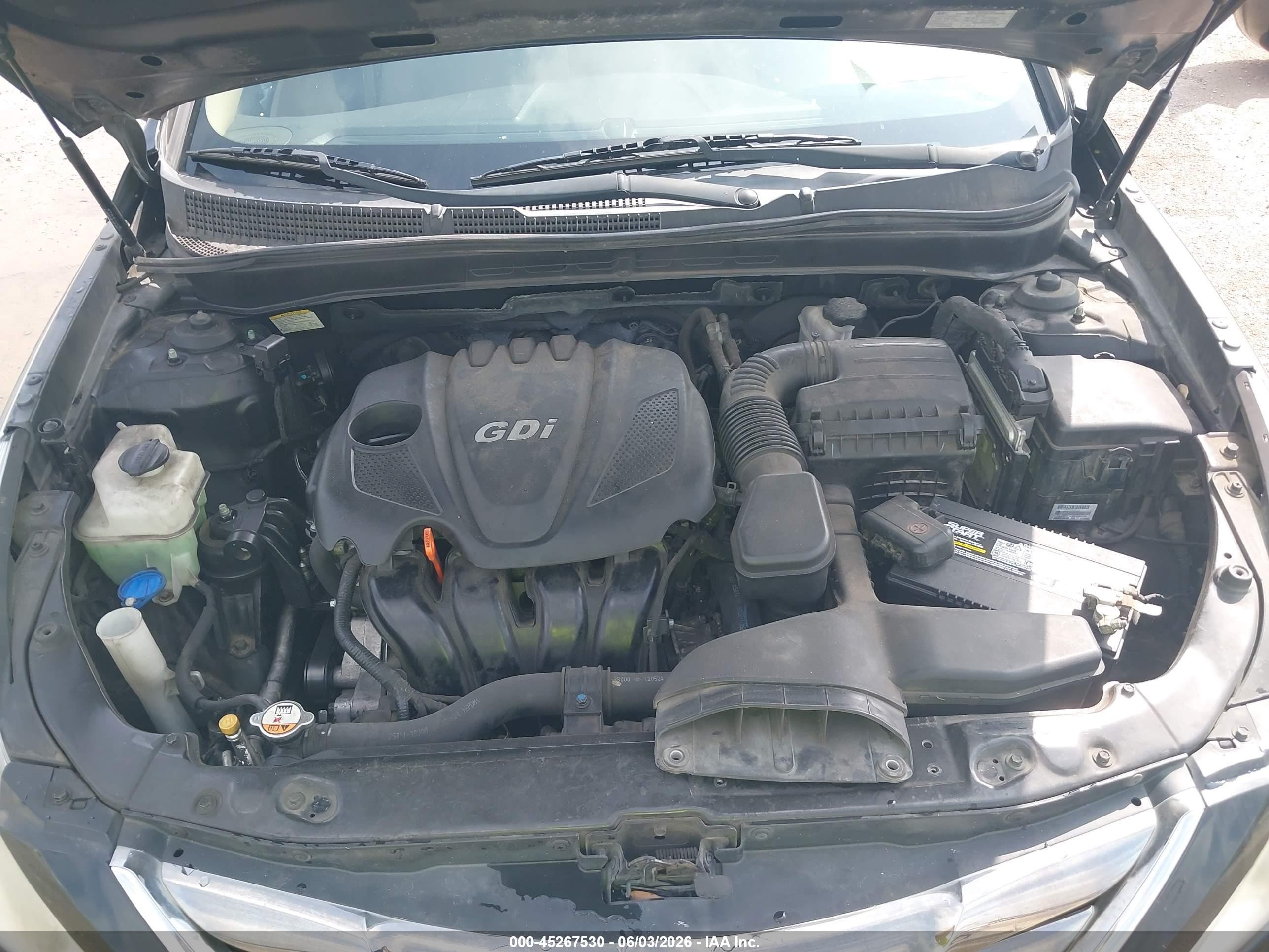 2013 Hyundai Sonata Gls Black vin: 5NPEB4AC1DH570890