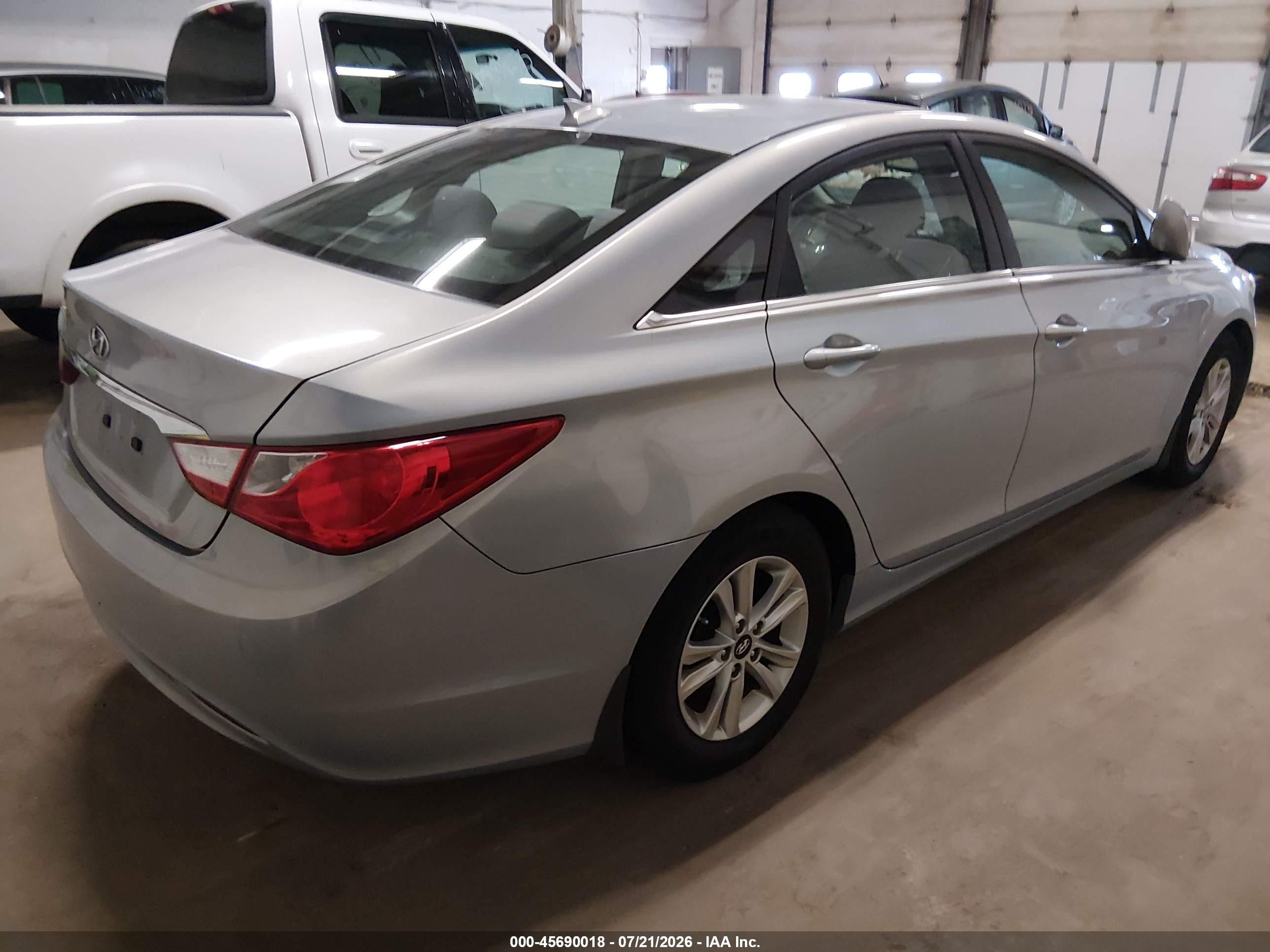 2013 Hyundai Sonata Gls Blue vin: 5NPEB4AC1DH578665