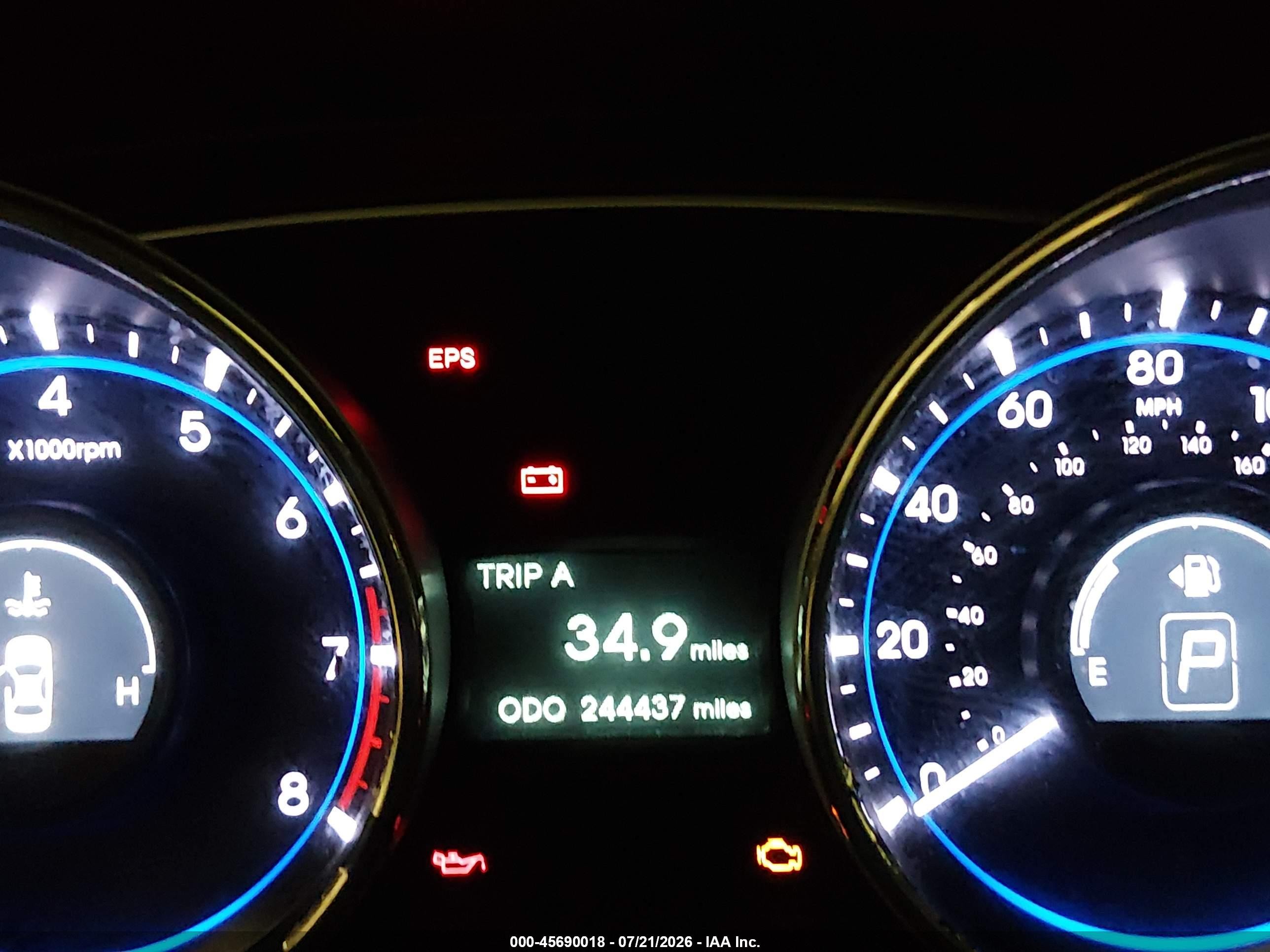 2013 Hyundai Sonata Gls Blue vin: 5NPEB4AC1DH578665