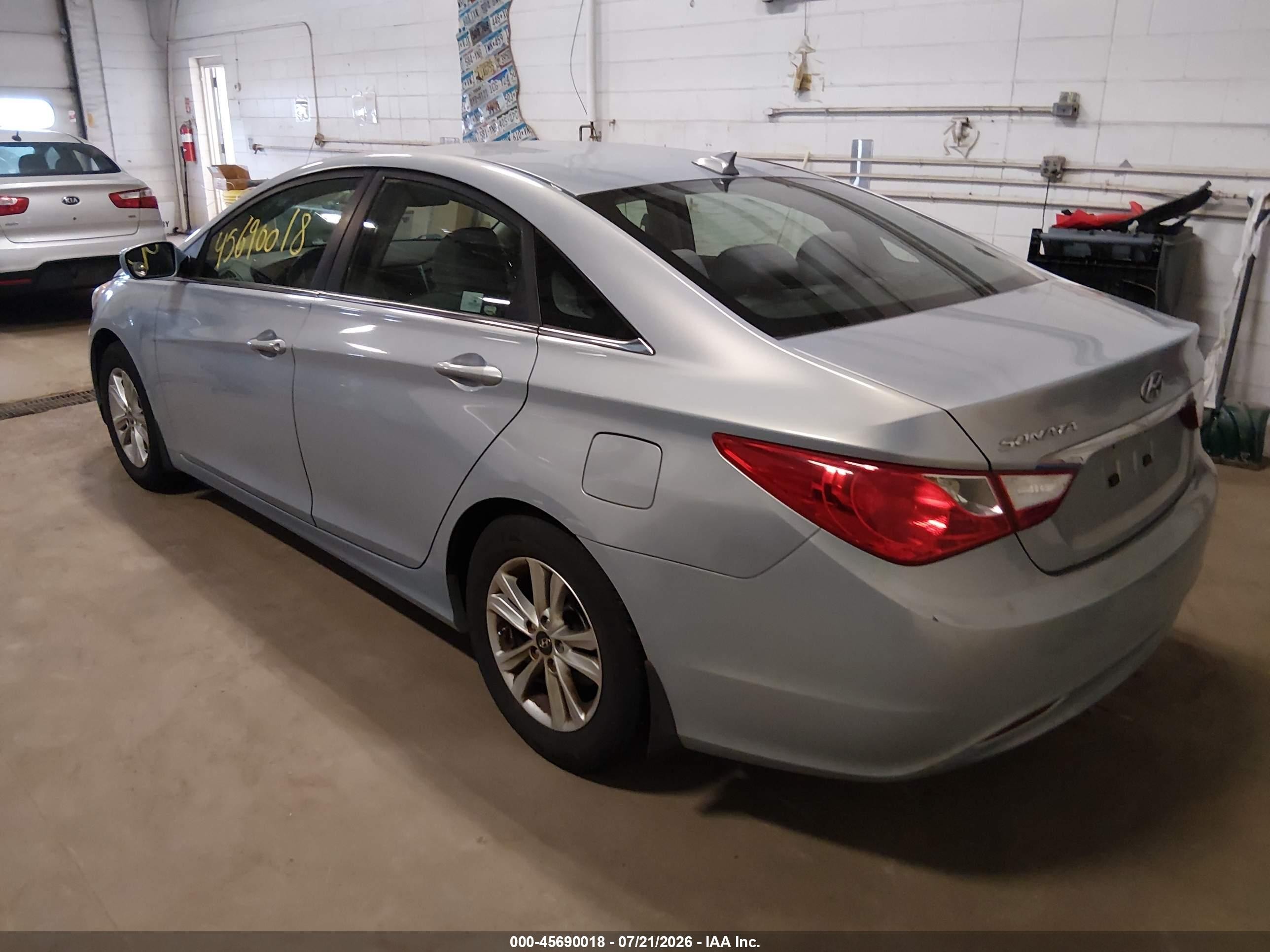 2013 Hyundai Sonata Gls Blue vin: 5NPEB4AC1DH578665
