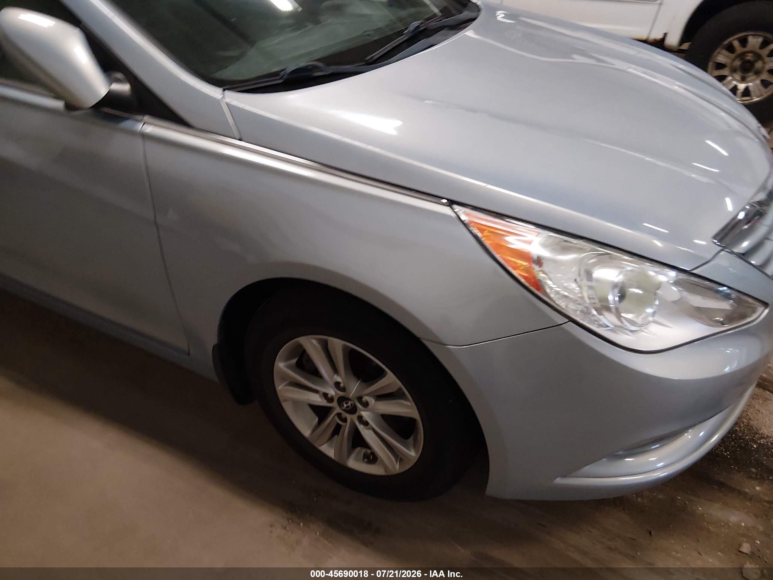 2013 Hyundai Sonata Gls Blue vin: 5NPEB4AC1DH578665