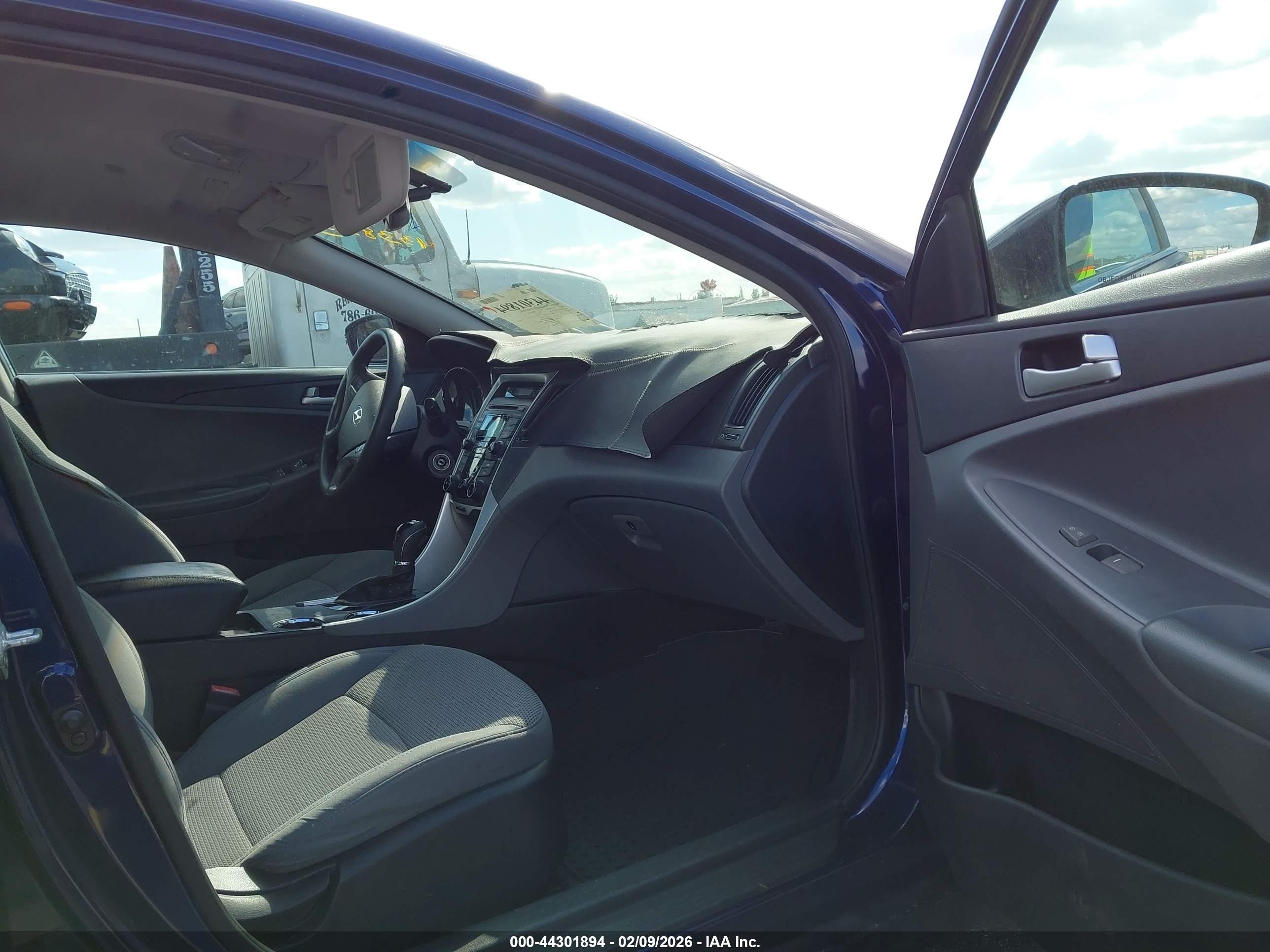 2013 Hyundai Sonata Gls Blue vin: 5NPEB4AC1DH587074