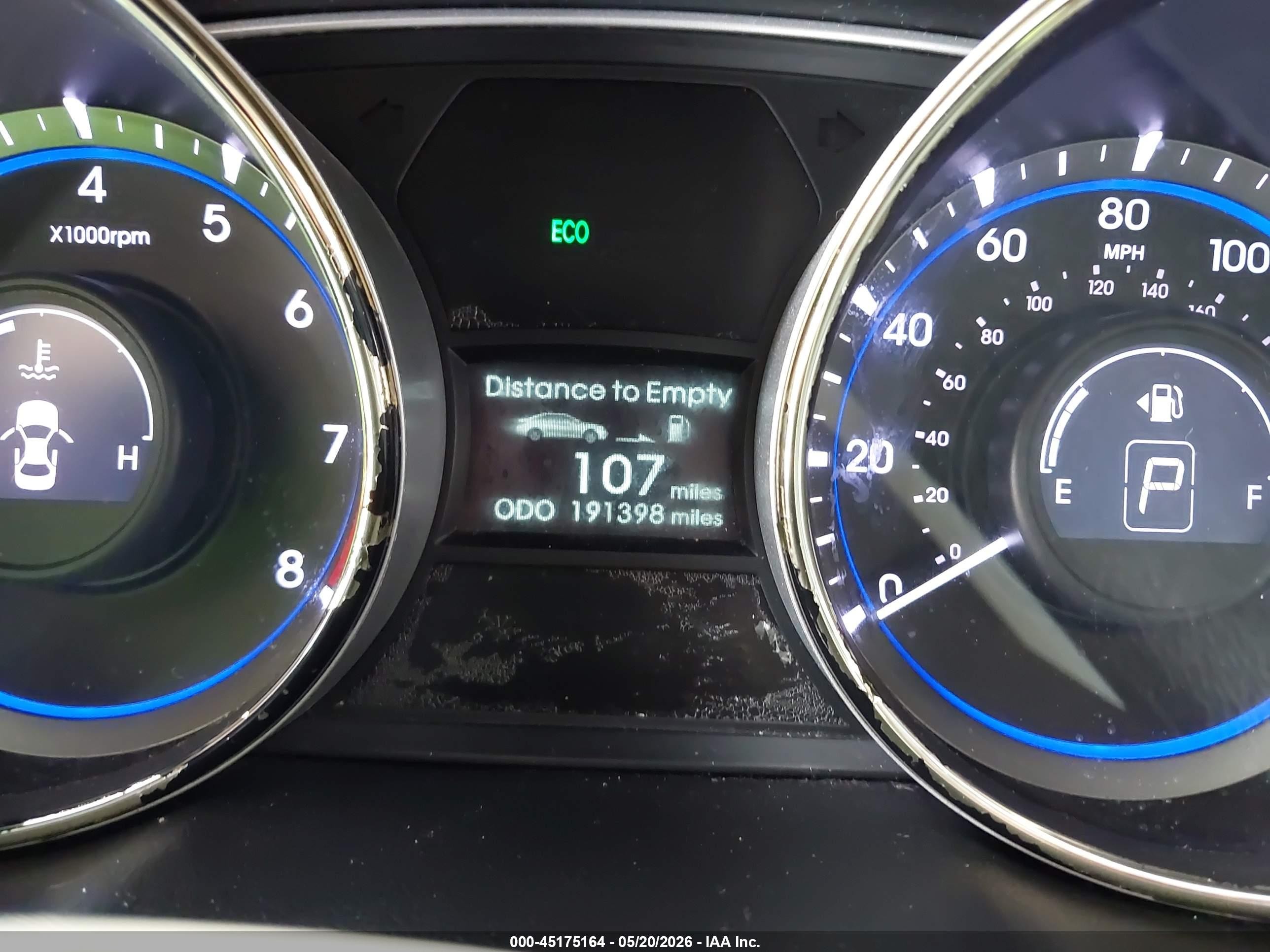 2013 Hyundai Sonata Gls Серый vin: 5NPEB4AC1DH595112