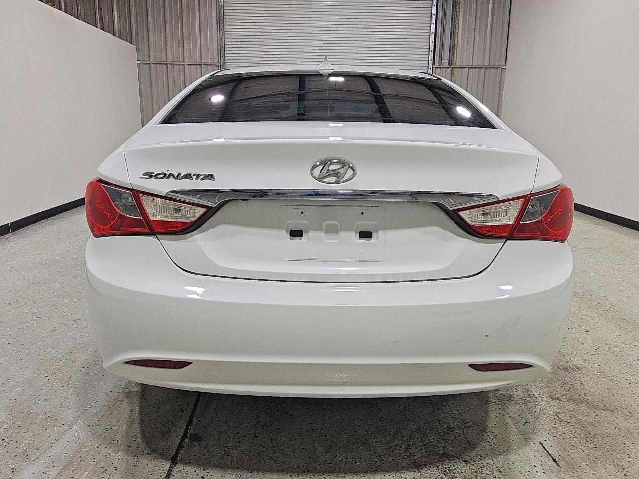 2013 Hyundai Sonata Gls White vin: 5NPEB4AC1DH598964