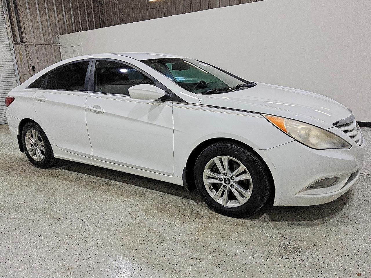 2013 Hyundai Sonata Gls White vin: 5NPEB4AC1DH598964