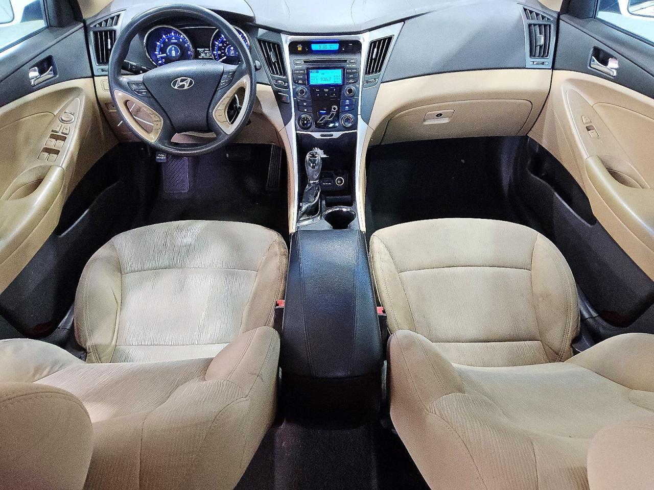 2013 Hyundai Sonata Gls White vin: 5NPEB4AC1DH598964