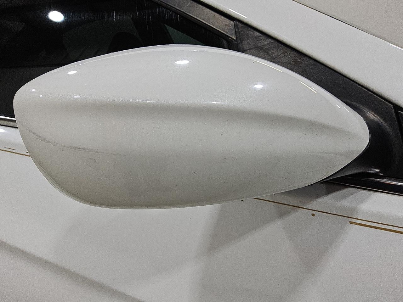 2013 Hyundai Sonata Gls White vin: 5NPEB4AC1DH598964 Damage: Rf Mirror Cover, Heavy Scratch, 4 To 5 Inches