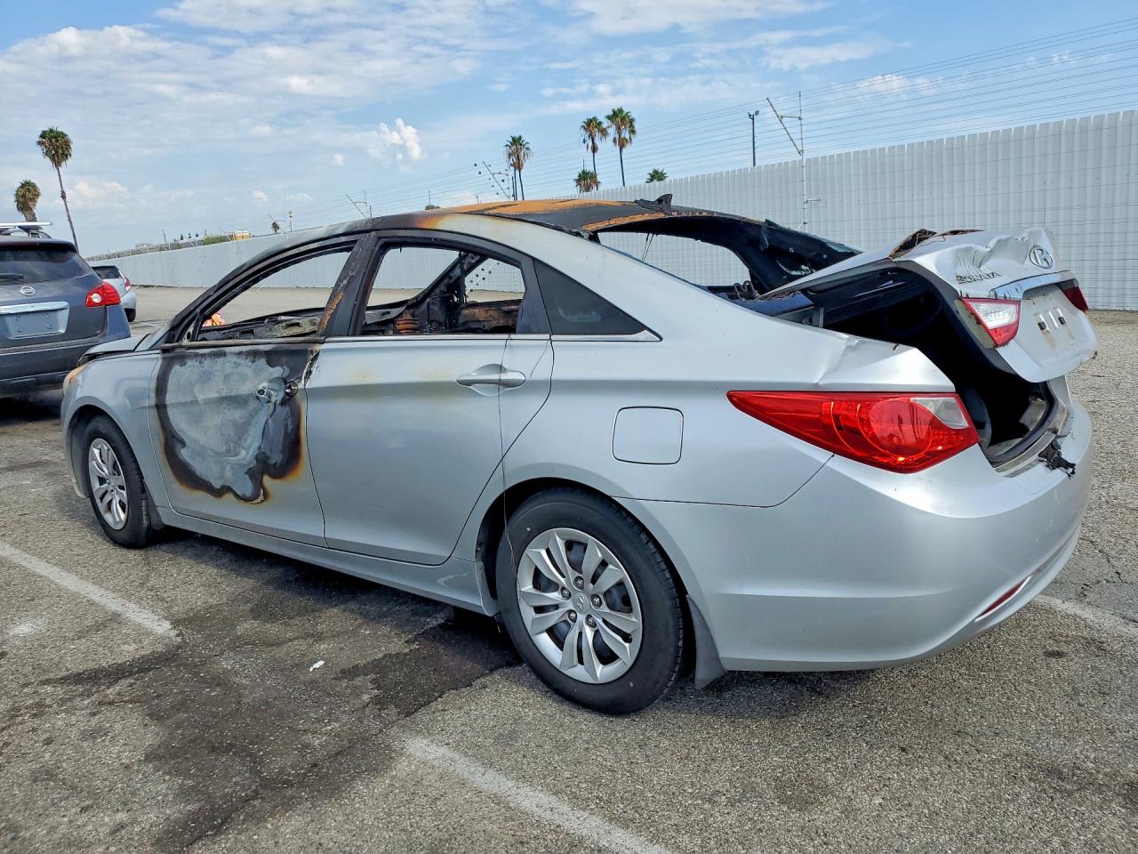 2013 Hyundai Sonata Gls Silver vin: 5NPEB4AC1DH606609
