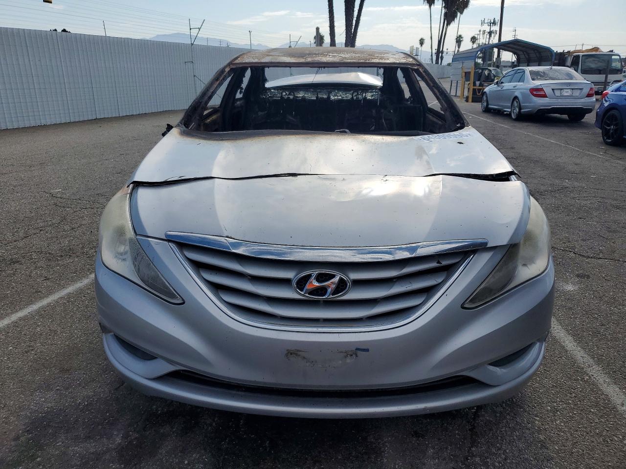 2013 Hyundai Sonata Gls Silver vin: 5NPEB4AC1DH606609