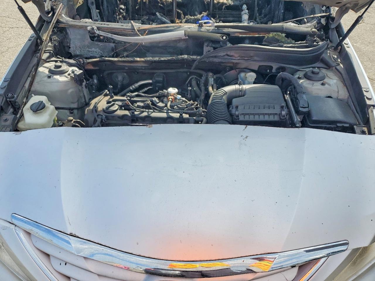 2013 Hyundai Sonata Gls Silver vin: 5NPEB4AC1DH606609