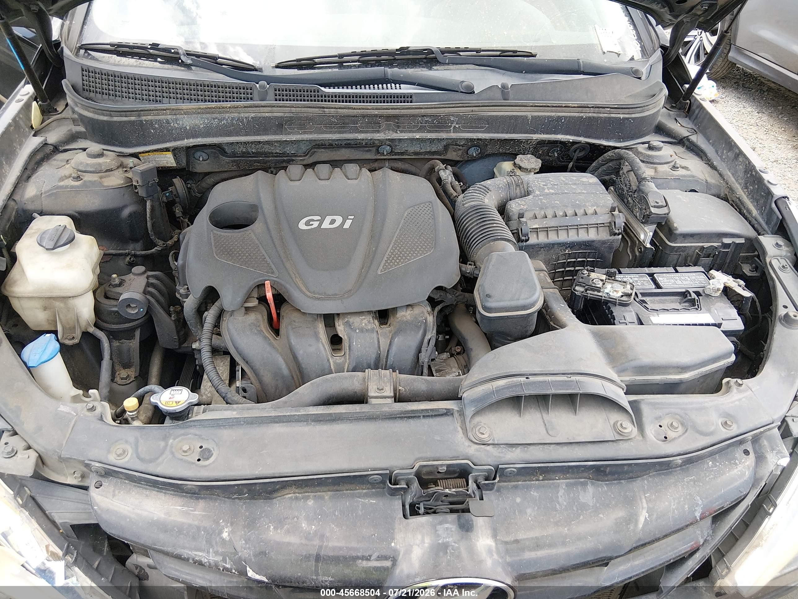 2013 Hyundai Sonata Gls Black vin: 5NPEB4AC1DH606870